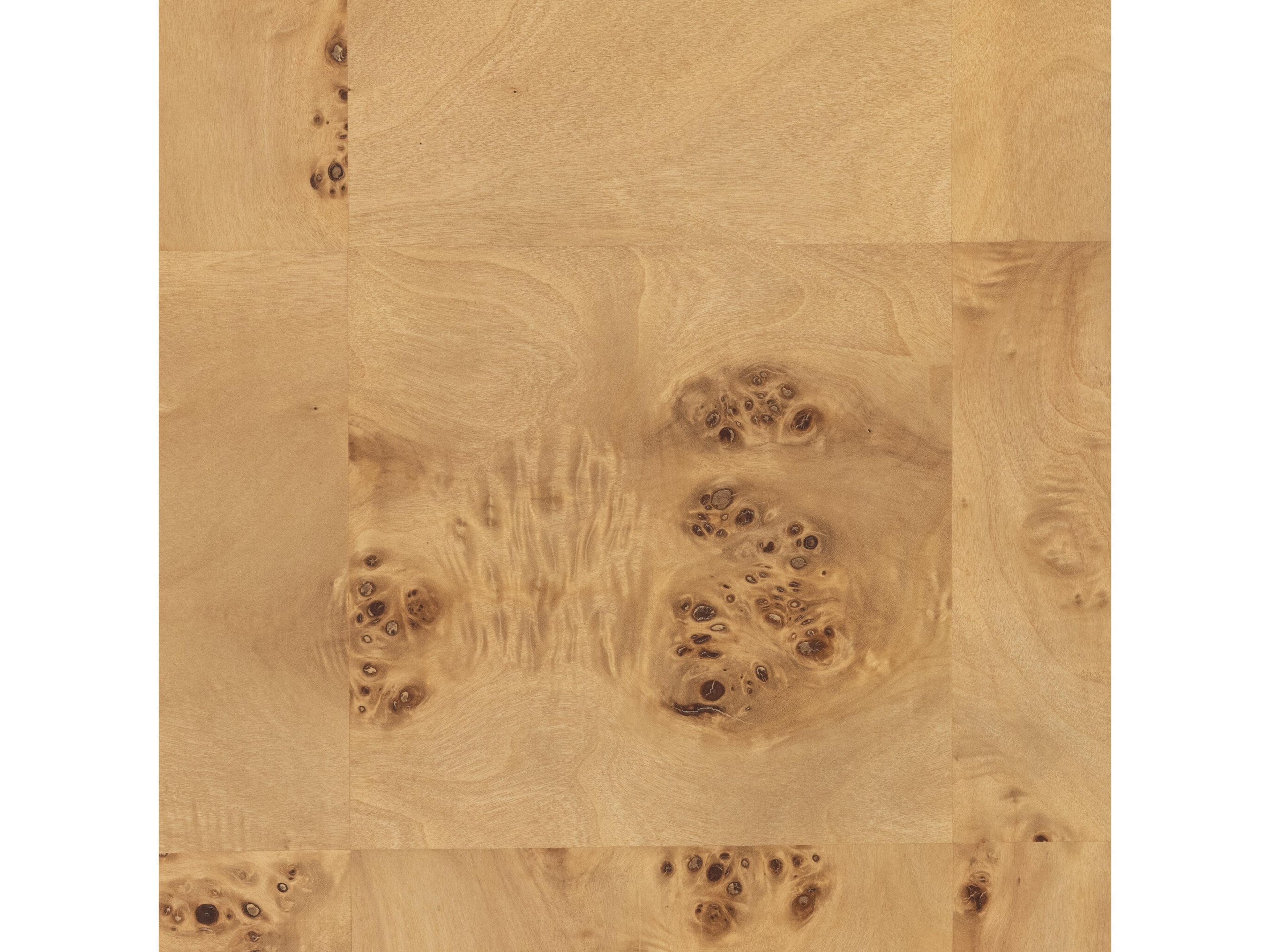 Four Hands Belfast Jenson Rectangular Wood Natural Poplar Burl Veneer Console Table