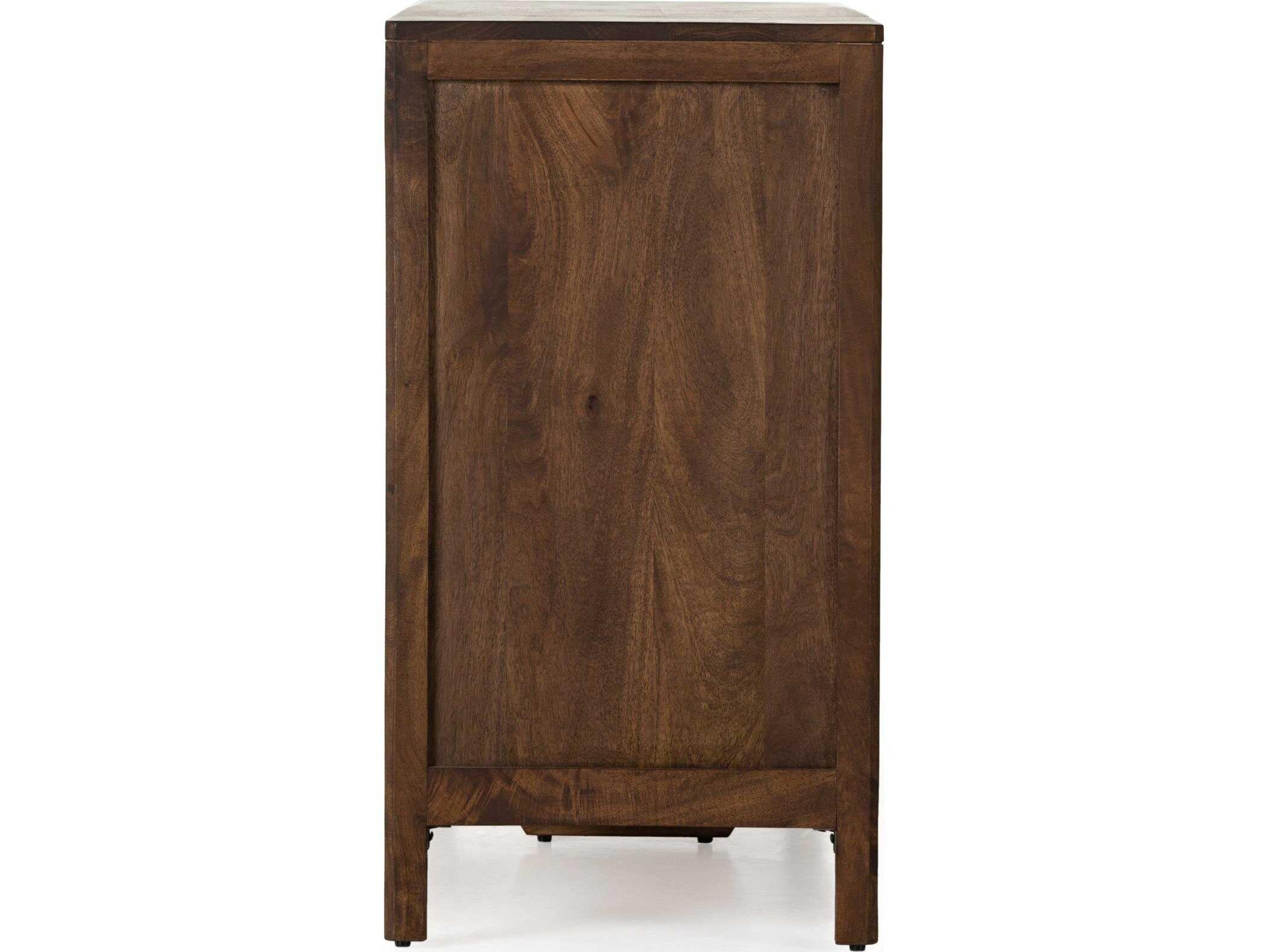 Four Hands Prescott 6-Drawers Mango Wood Double Dresser