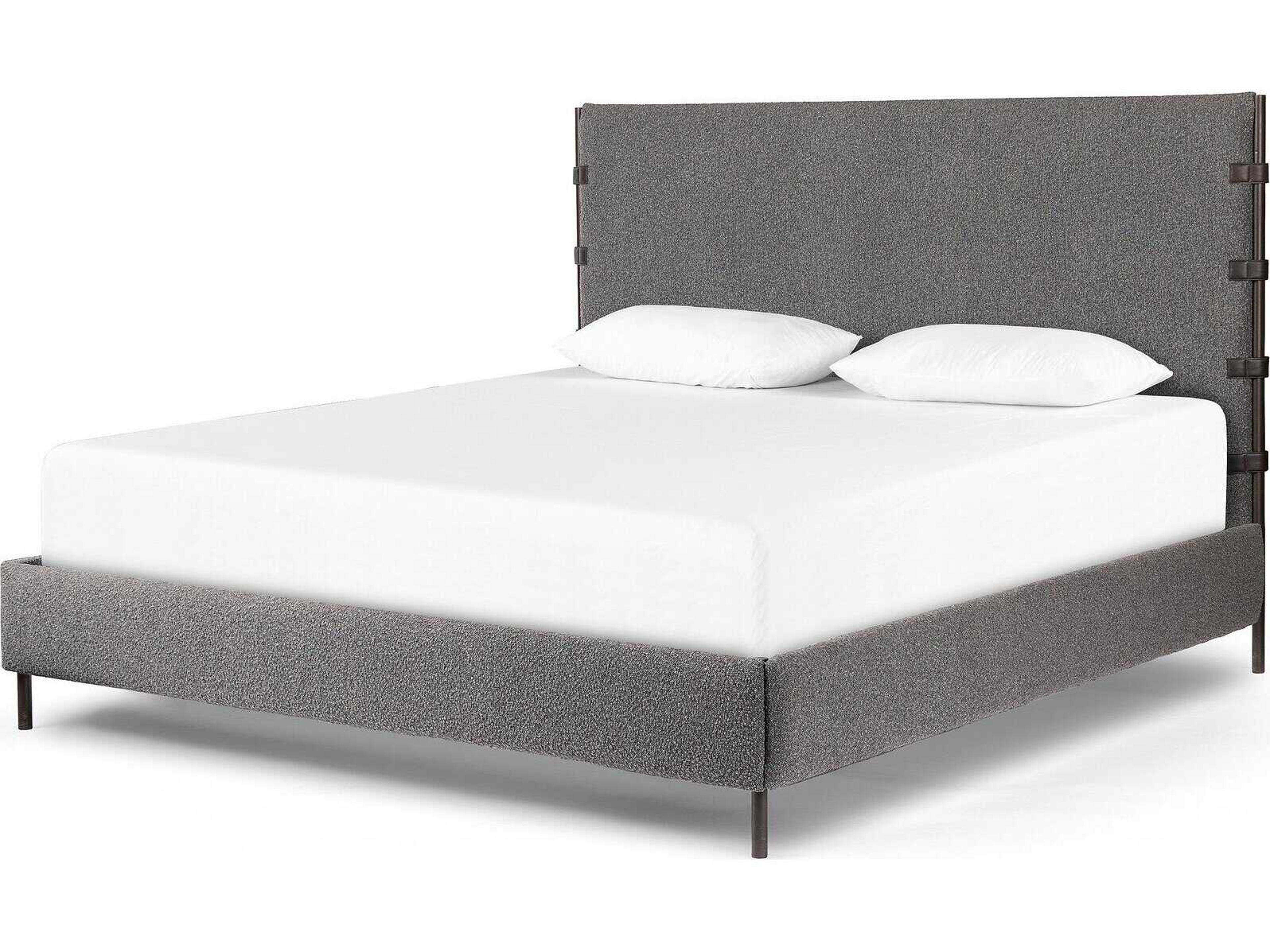 Irondale Anderson Knoll Charcoal King Bed