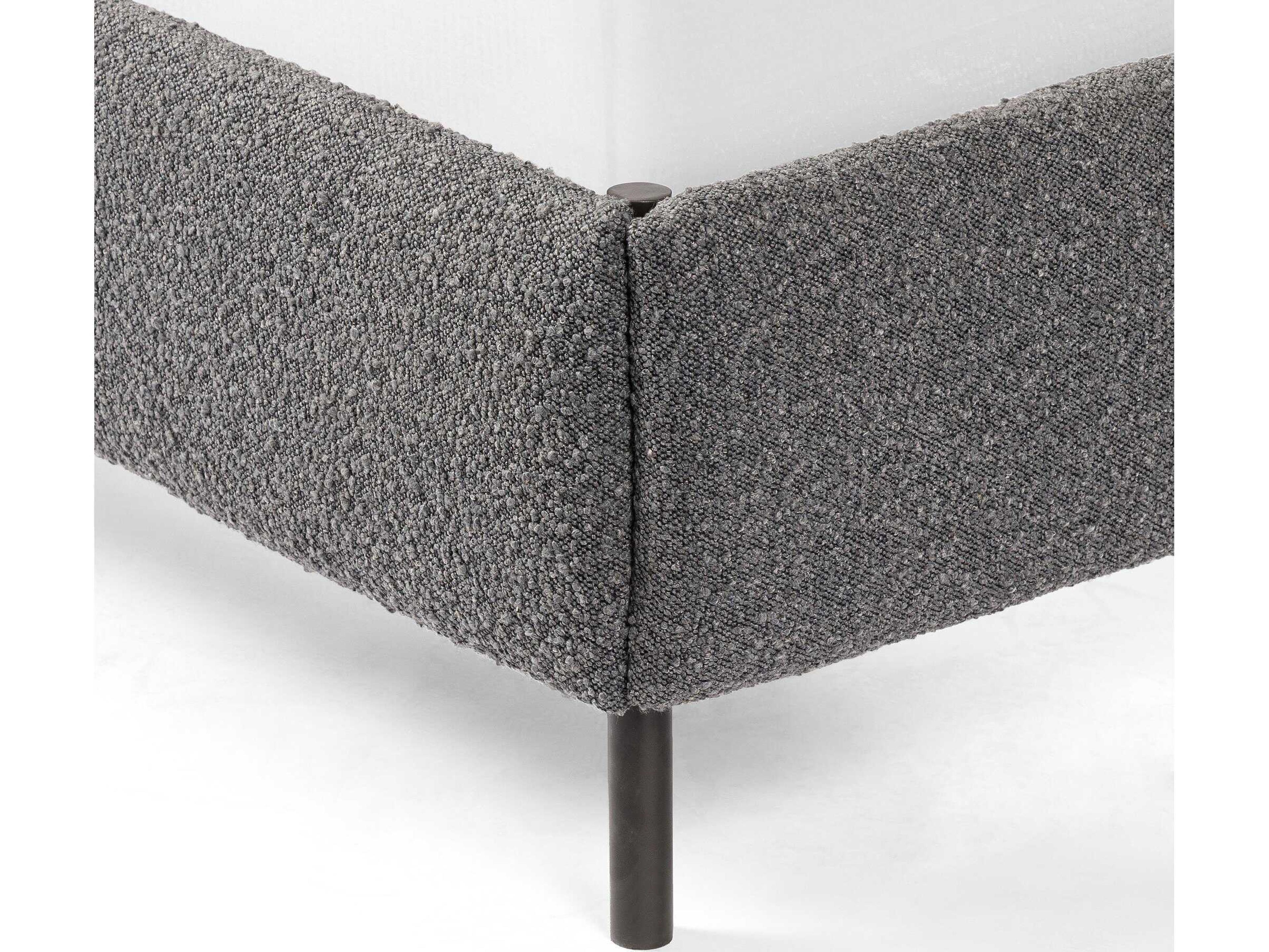 Four Hands Irondale Anderson Knoll Charcoal King Bed