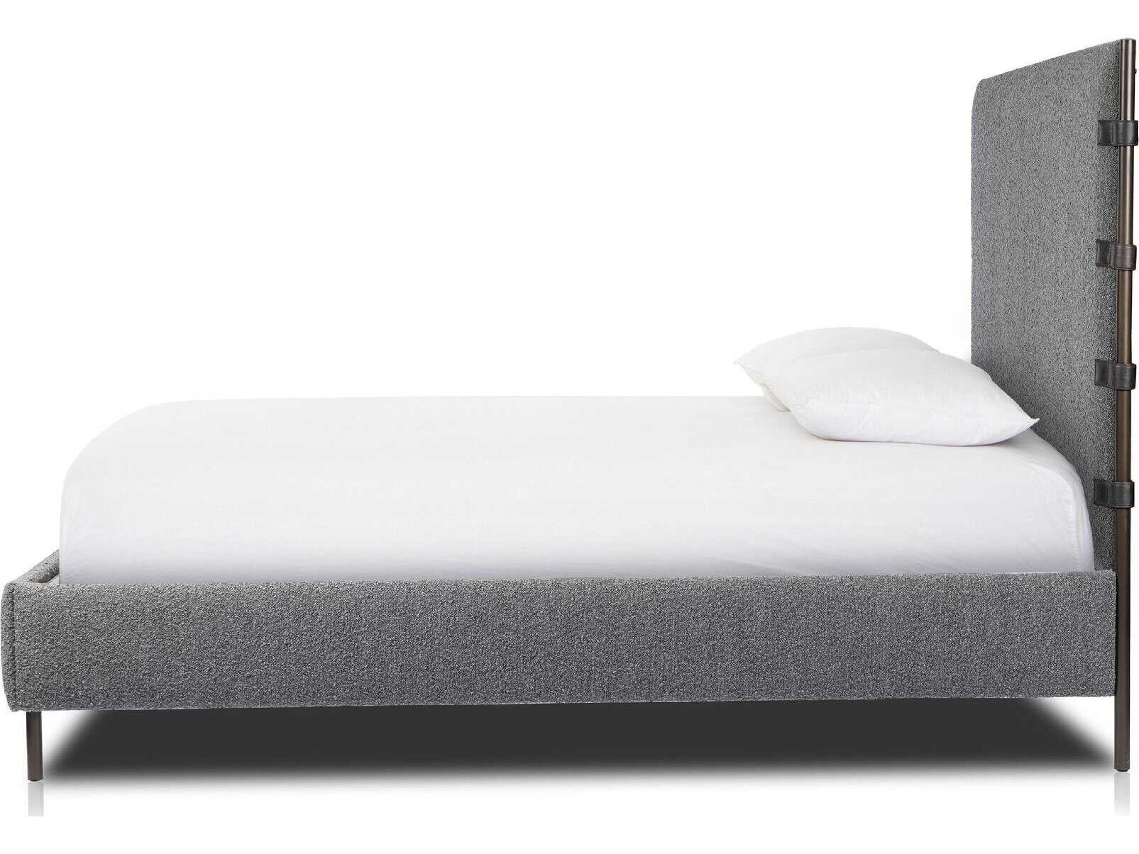 Four Hands Irondale Anderson Knoll Charcoal Queen Bed