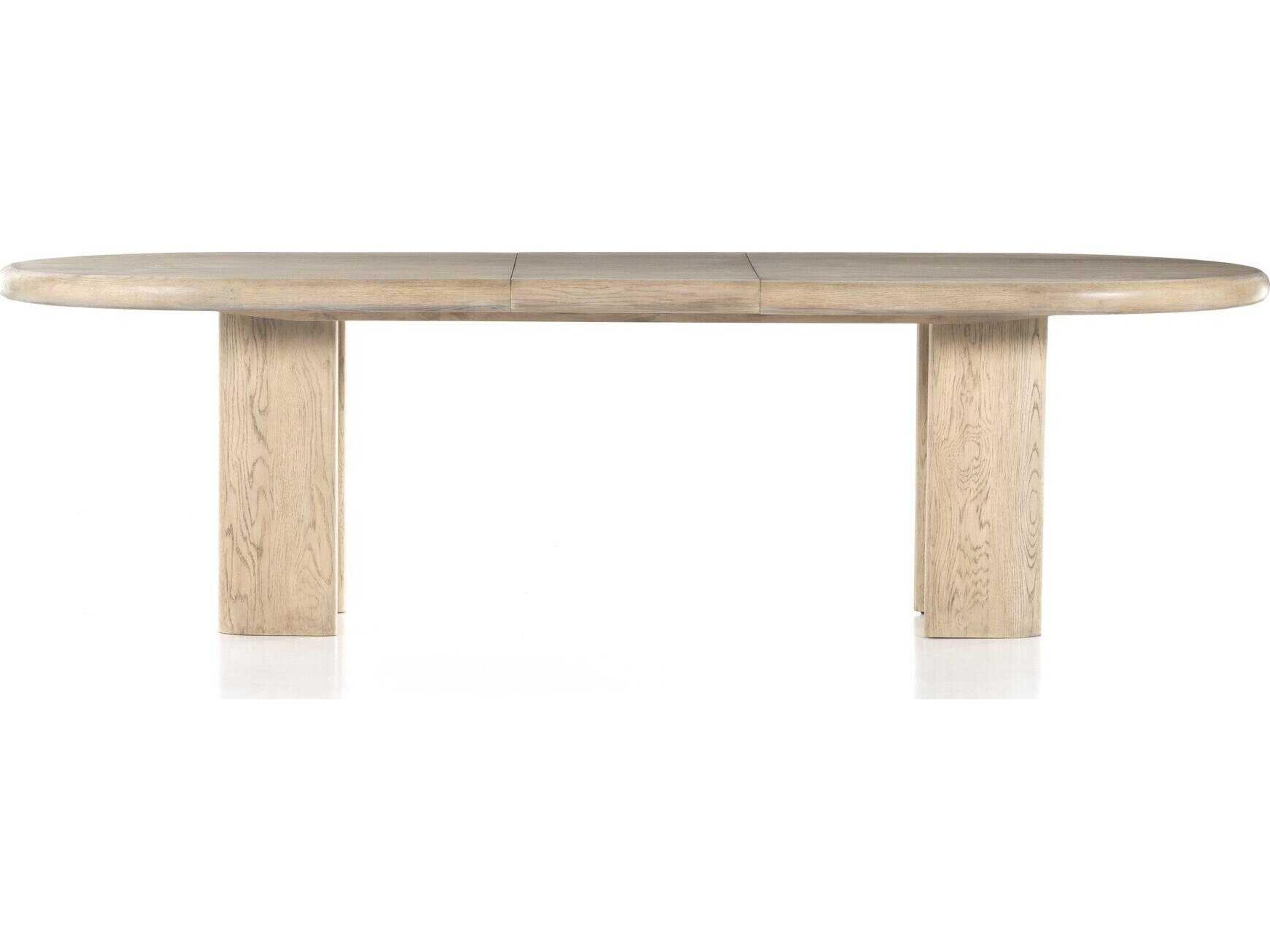 Four Hands Haiden Jaylen Yucca Oak Extension Dining Table