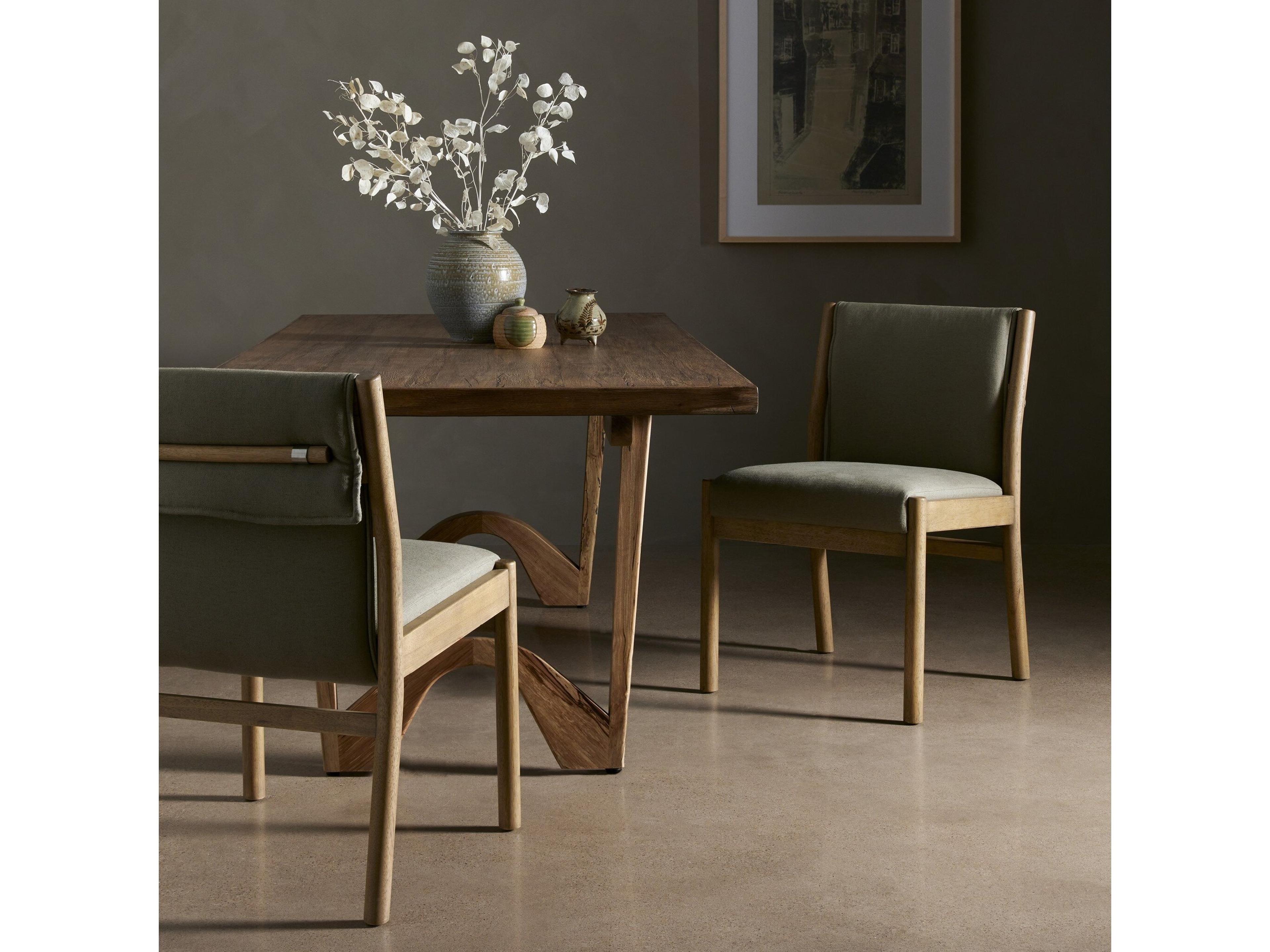 Four Hands Belfast Hito Villa Olive Upholstered Dining Chair