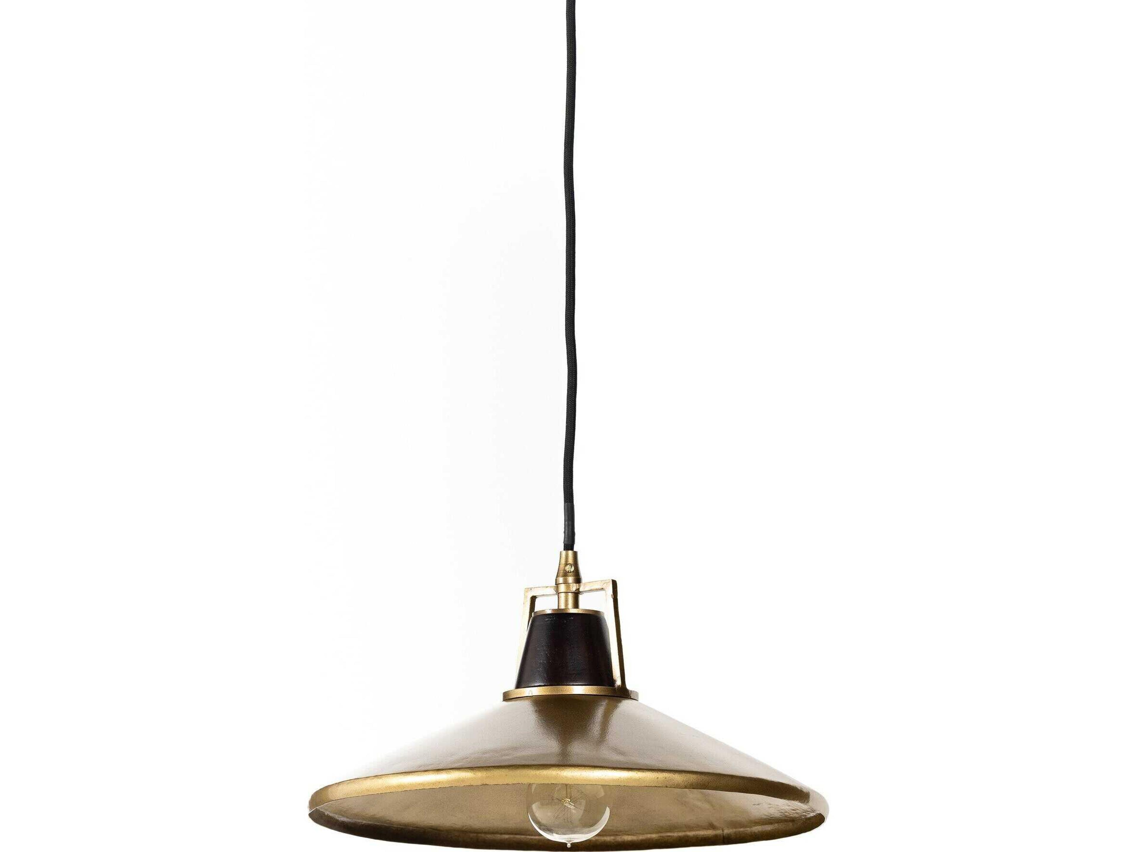 Four Hands Hutton Novak Pendant-Antique Brass