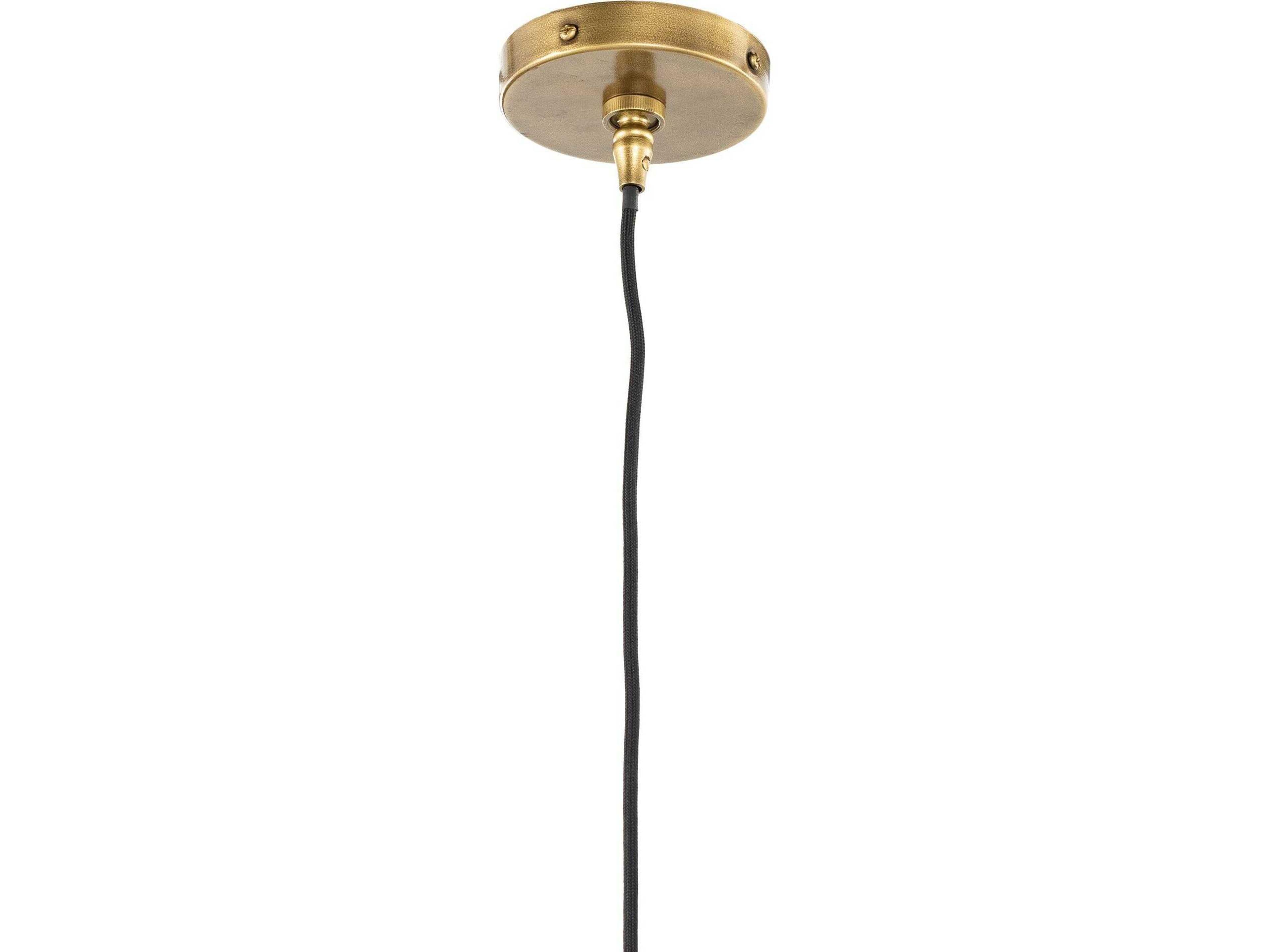 Luxecor Globetrotter Novak Pendant-Antique Brass