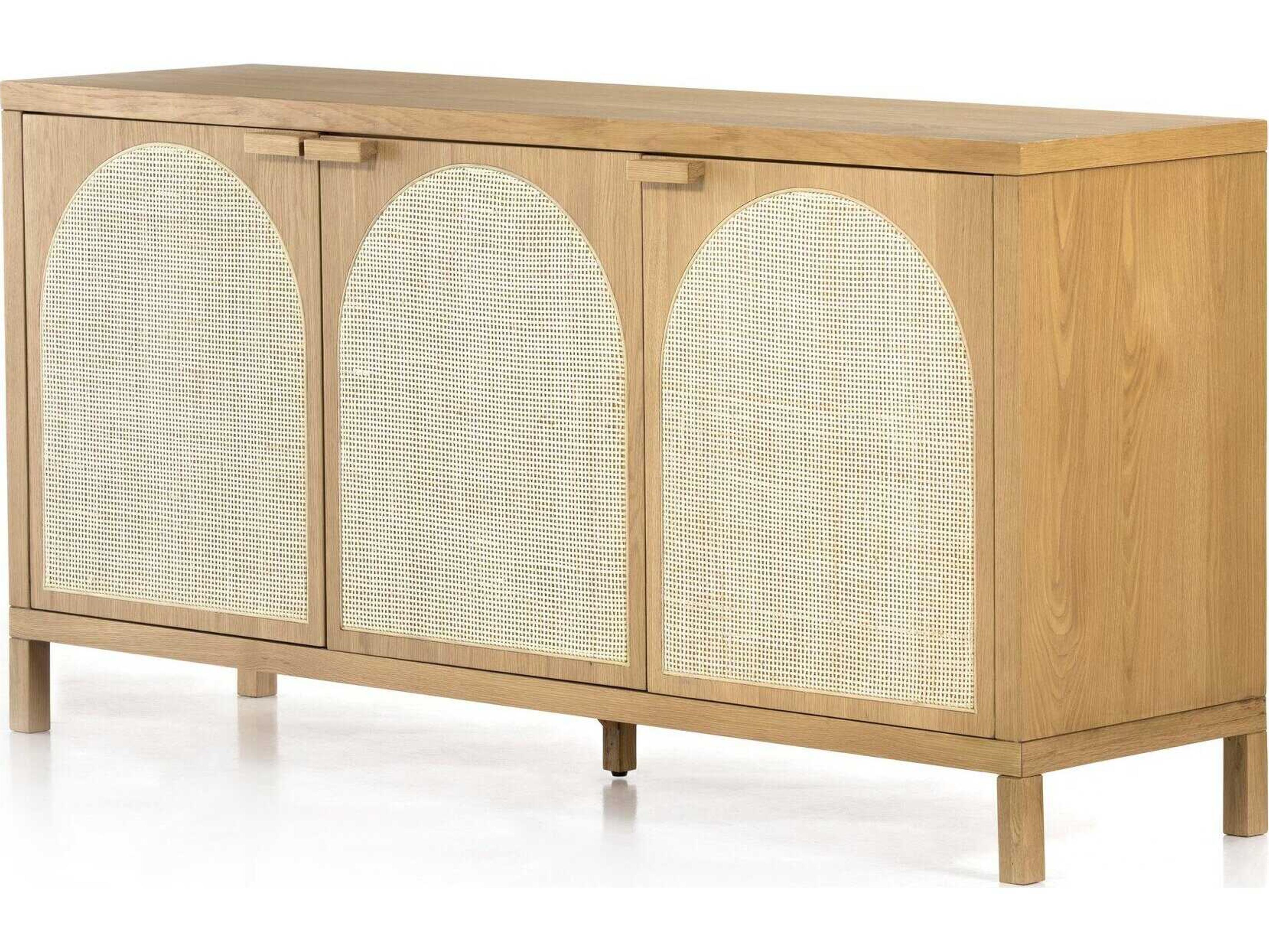 Allegra Filmore Sideboard Natural Cane Oak