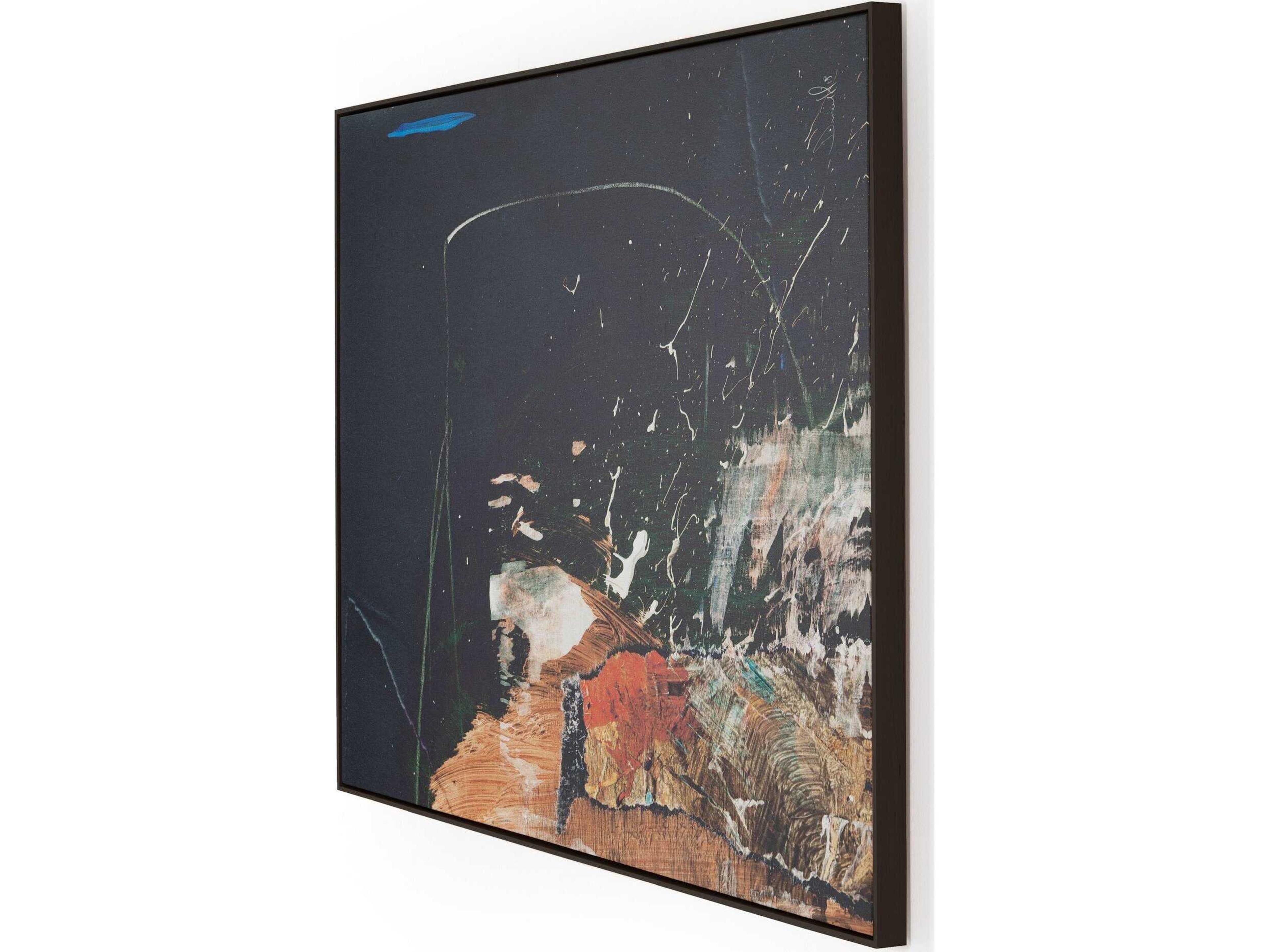 Art Studio Black Maple / White 36" Class By Dan Hobday Canvas Wall Art