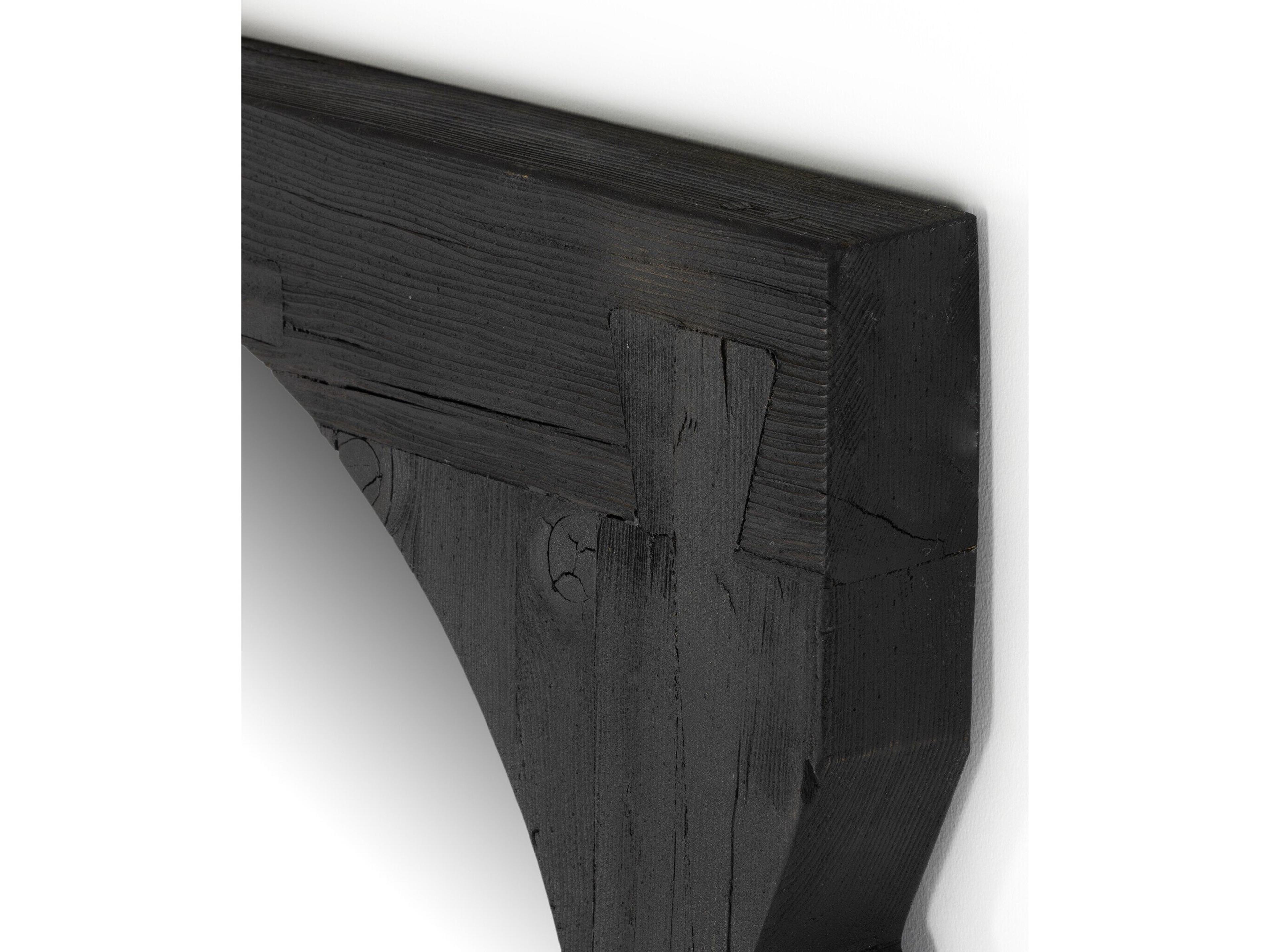 Four Hands Maya Aldrik Black Reclaimed Pine Mirror