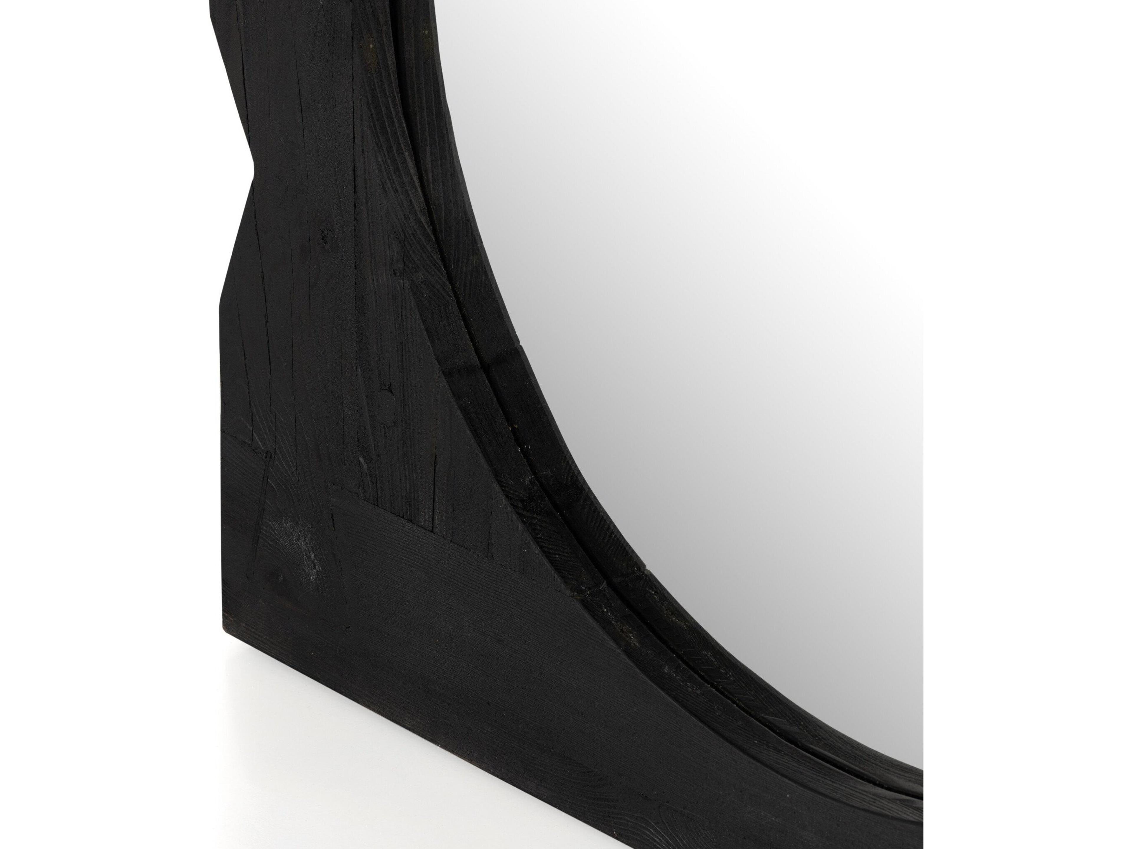 Four Hands Maya Aldrik Black Reclaimed Pine Mirror