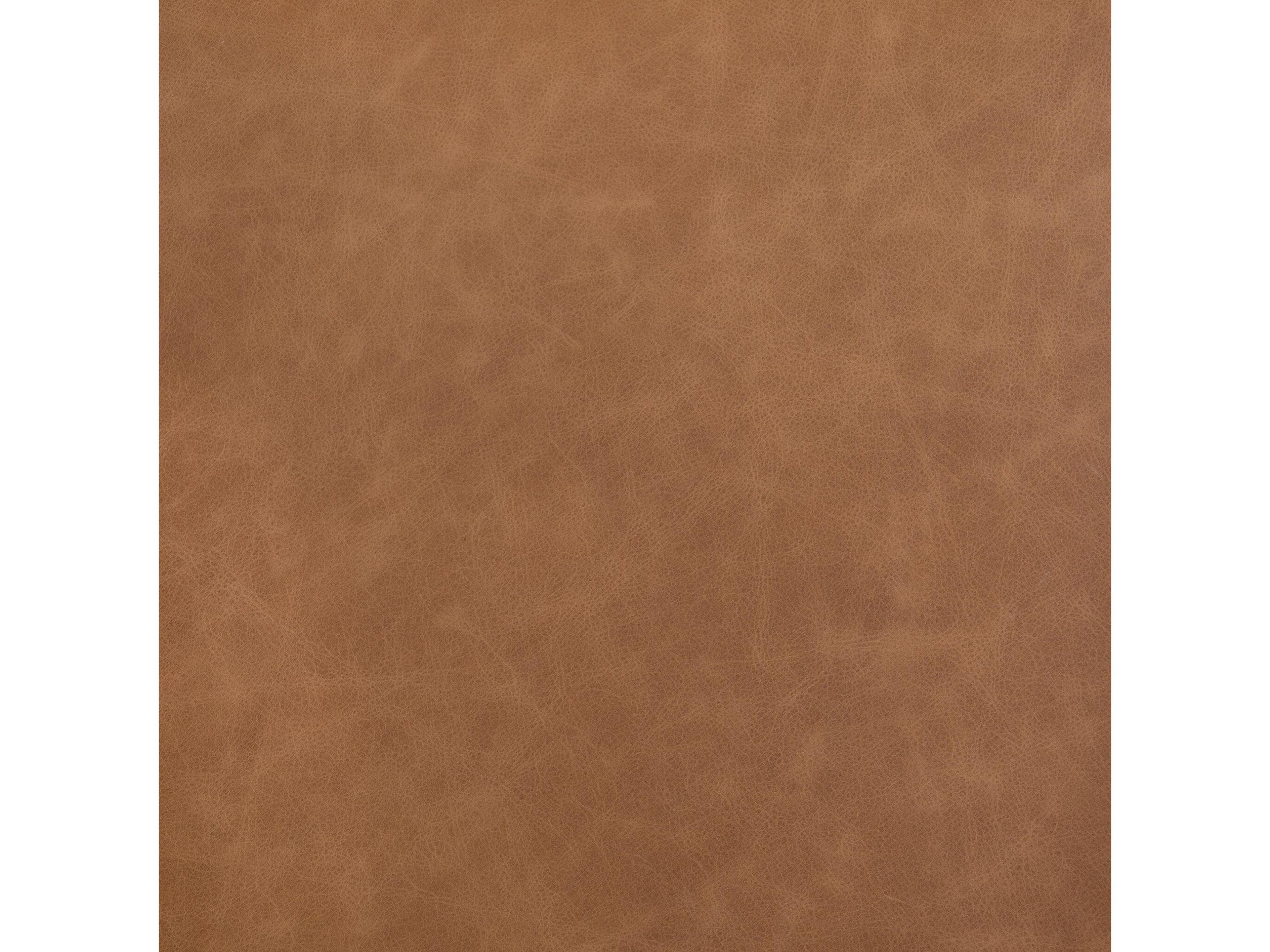 Four Hands Townsend Hawkins Brown Leather Accent Chair