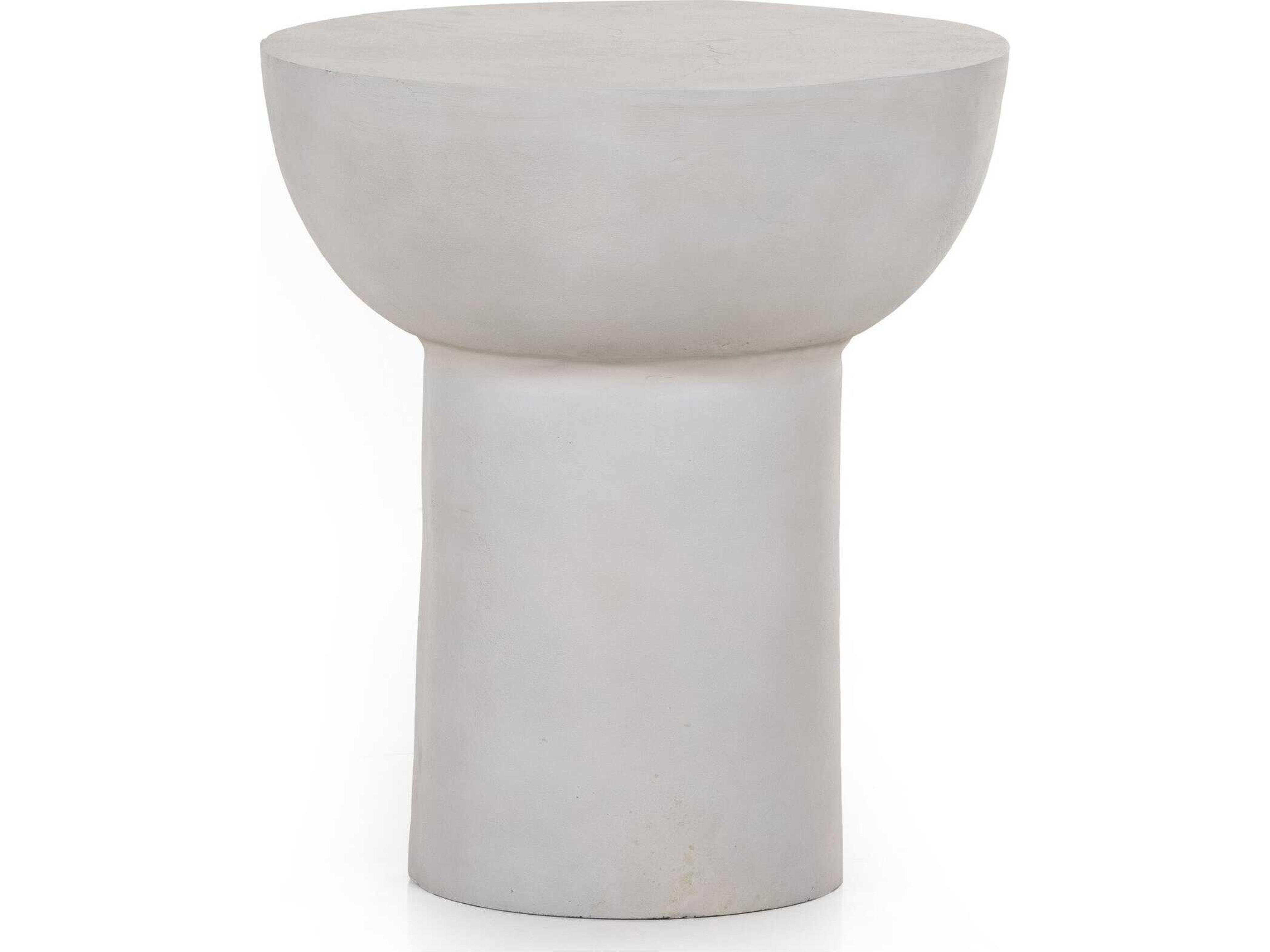 Searcy End Table Marlow Textured White