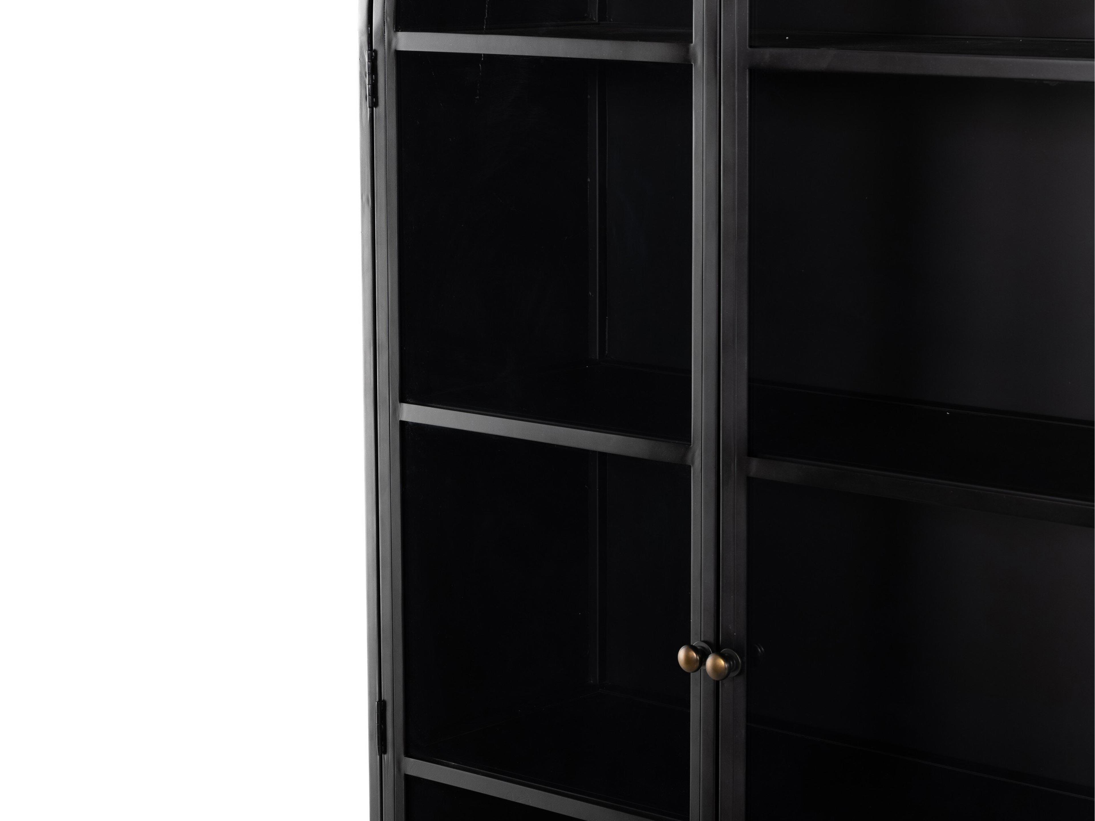 Four Hands Bolton Breya Black Display Cabinet