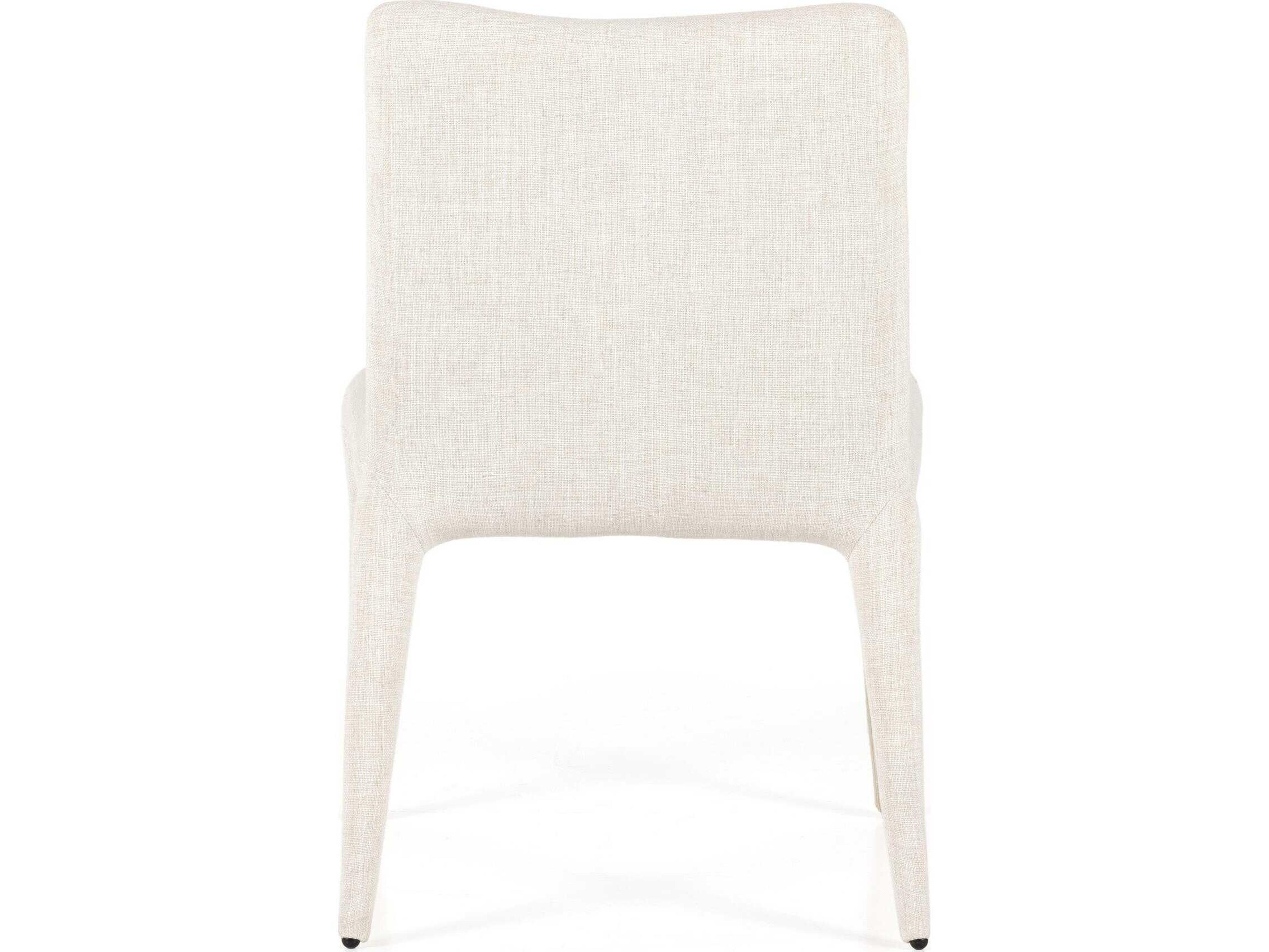 Luxecor Globetrotter Monza White Upholstered Side Dining Chair
