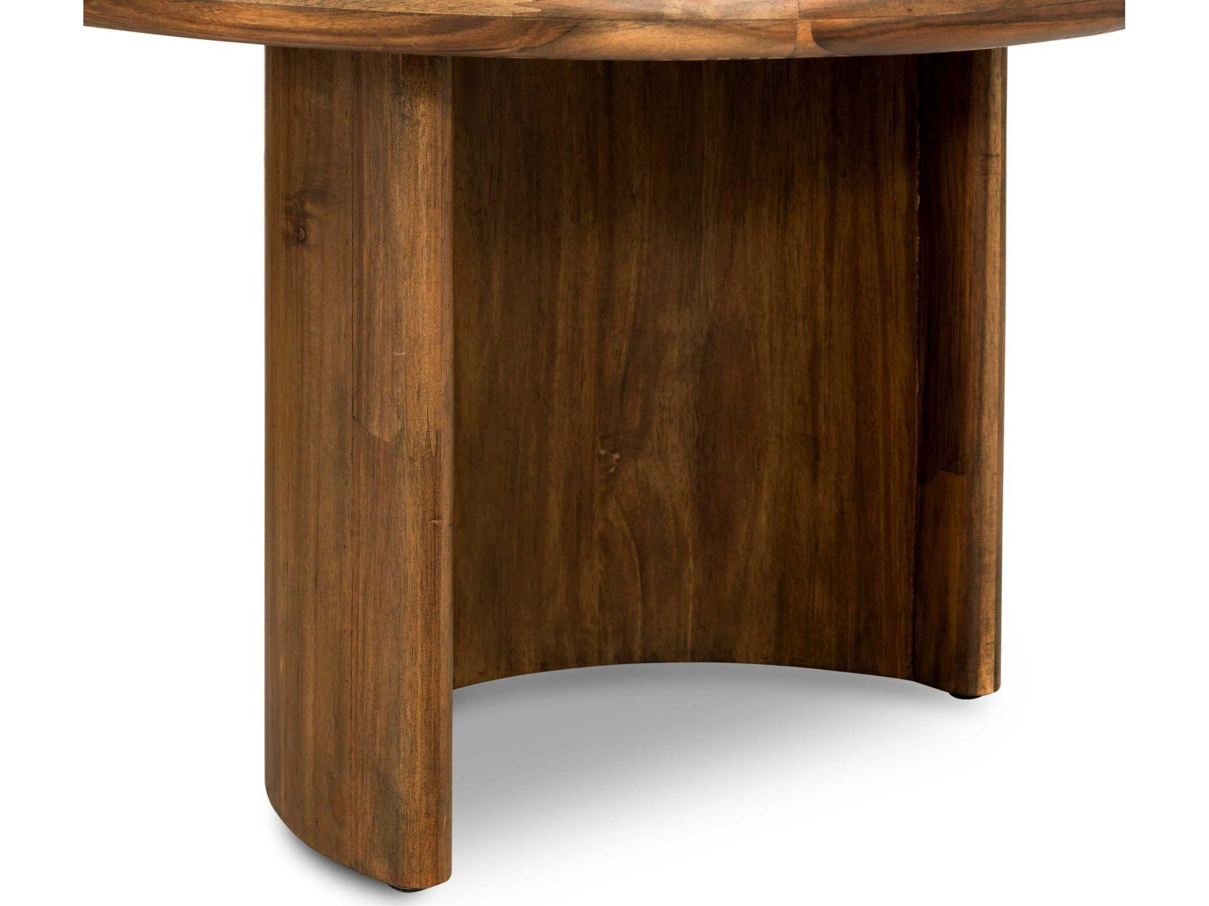 Four Hands Haiden Paden Seasoned Brown Acacia Coffee Table