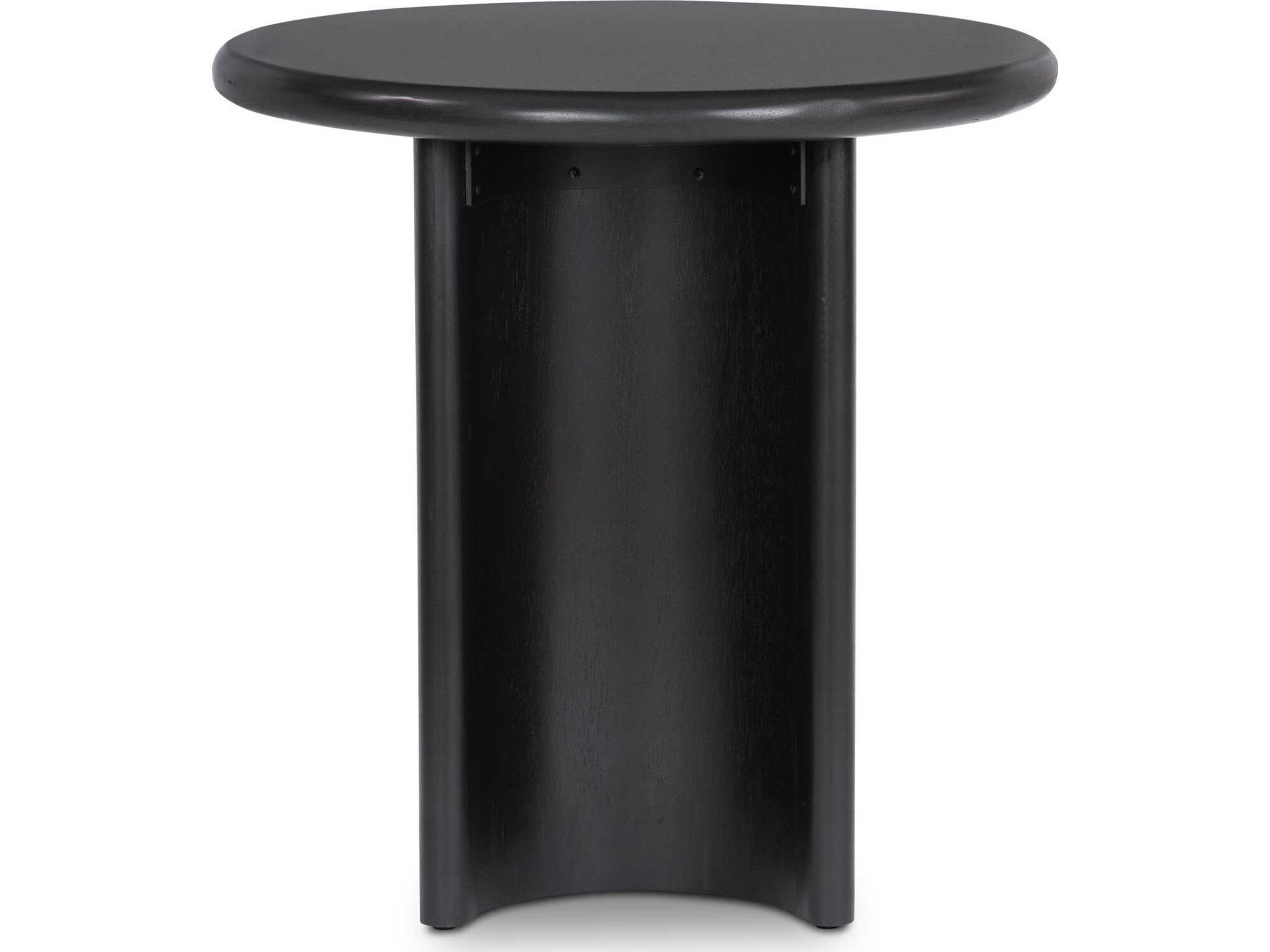 Four Hands Haiden Paden Aged Black Acacia End Table