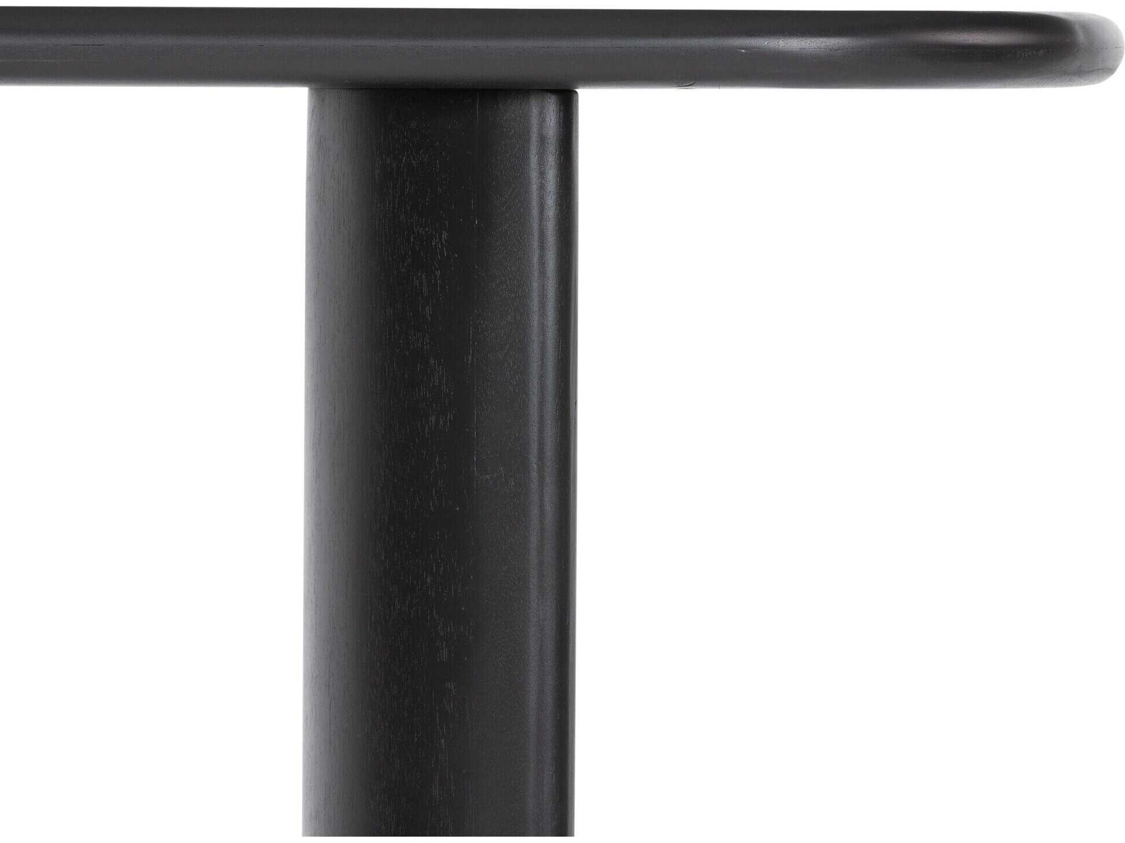 Four Hands Haiden Paden Aged Black Acacia Console Table