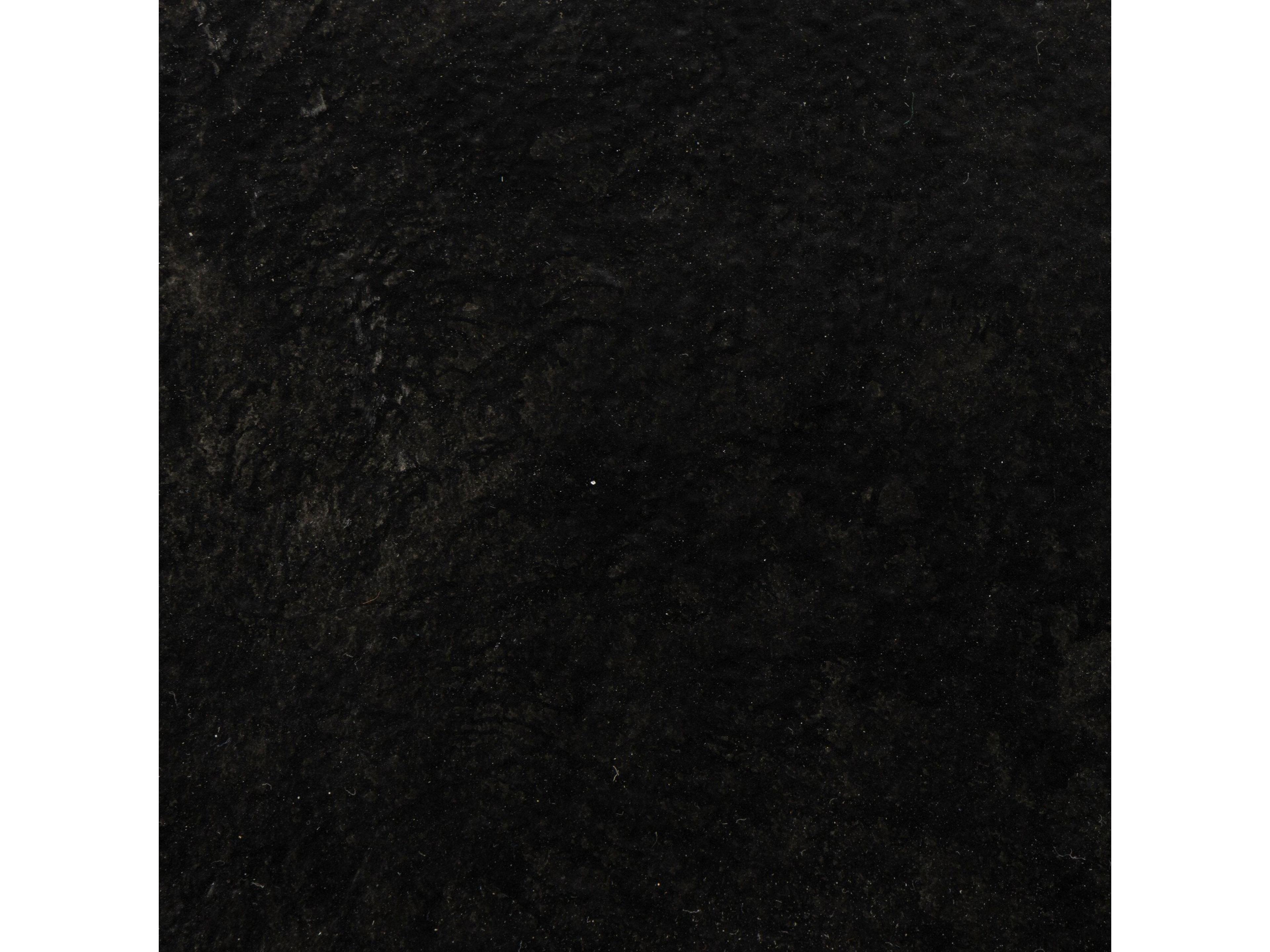 Four Hands Marlow Simone Raw Black Oval Coffee Table