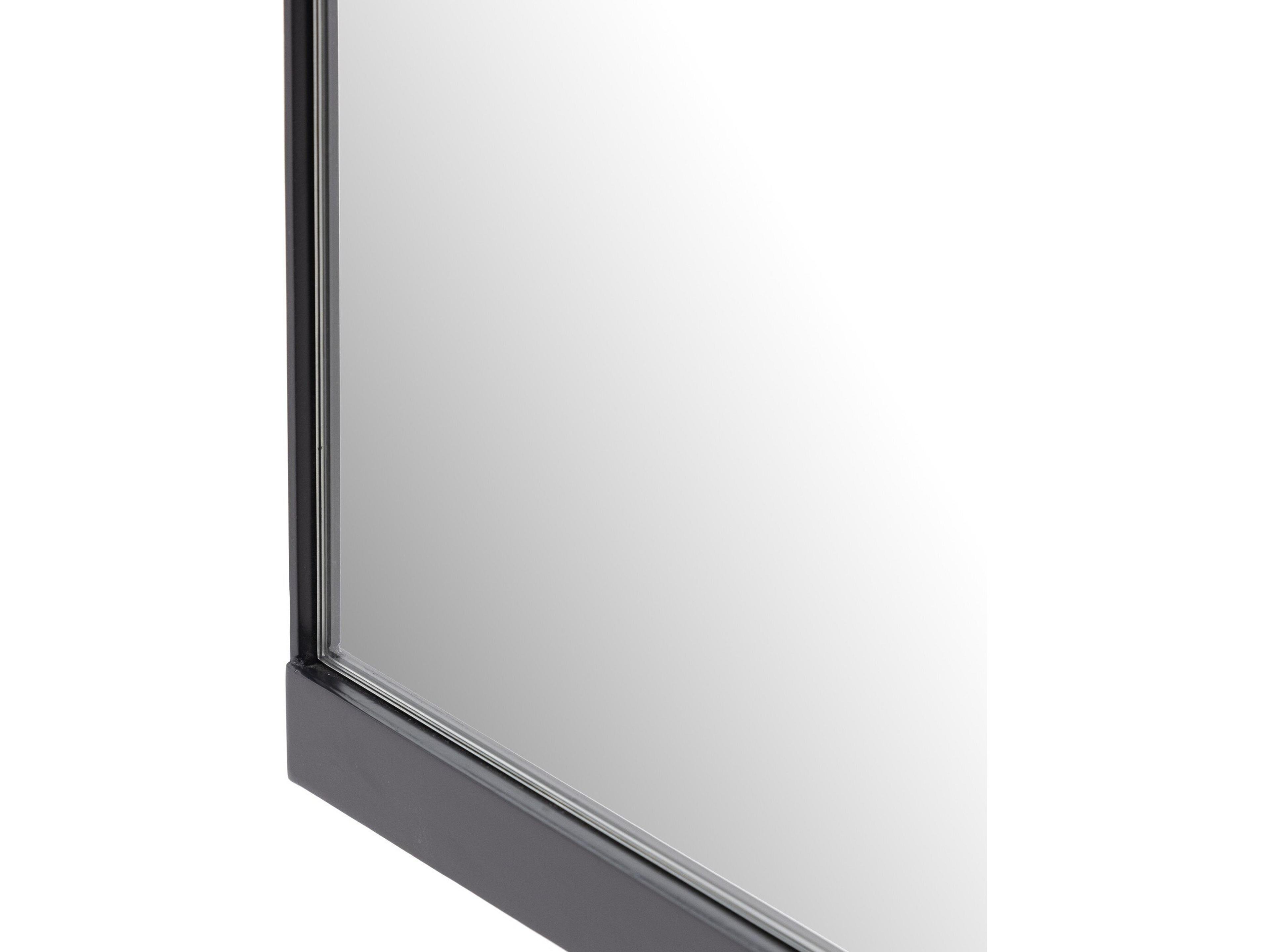 Four Hands Hutton Chico Antiqued Iron Rectangular Small Mirror