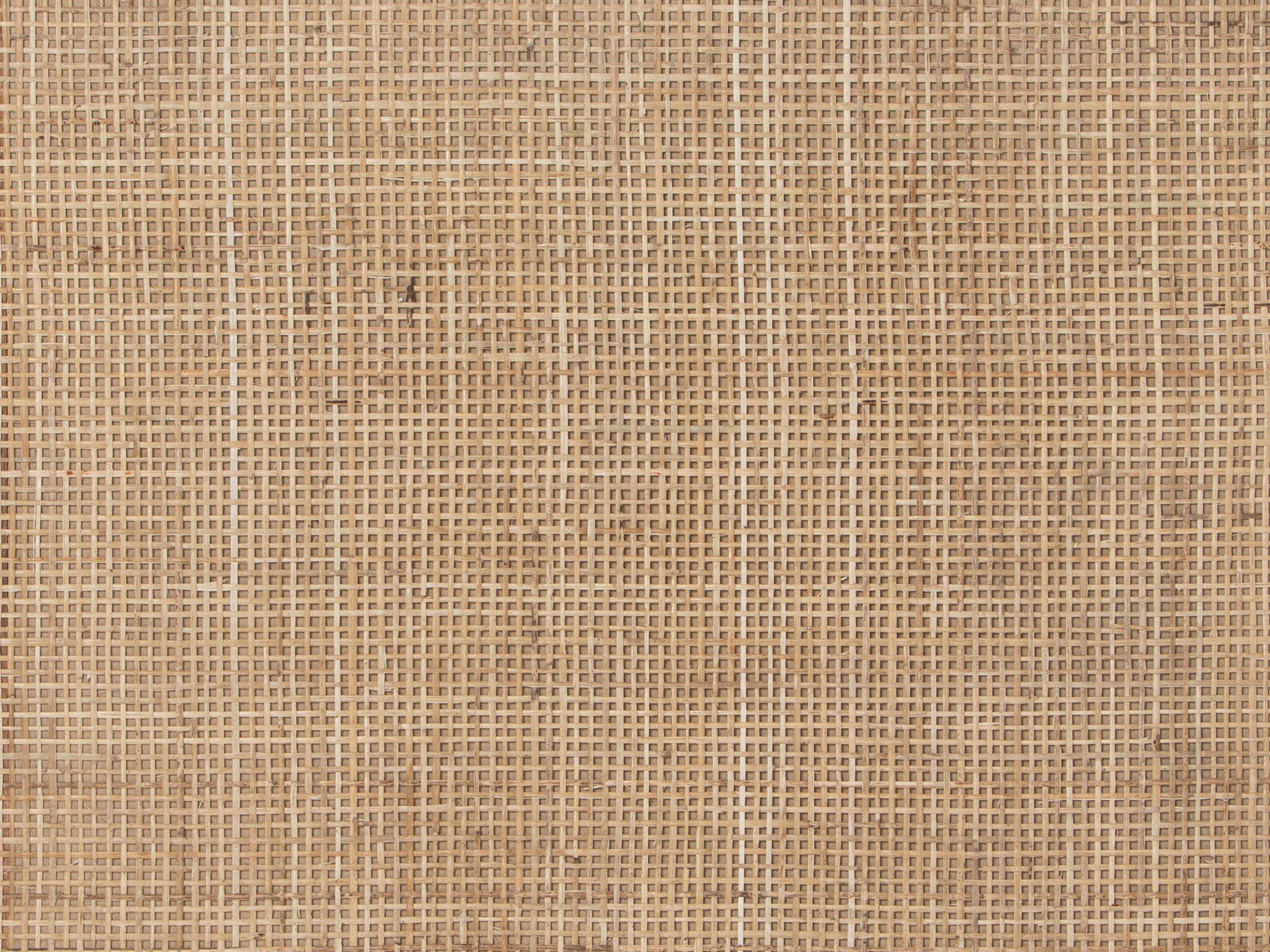 Four Hands Patten Clarita Rectangular Wood White Wash Mango Natural Cane Dining Table