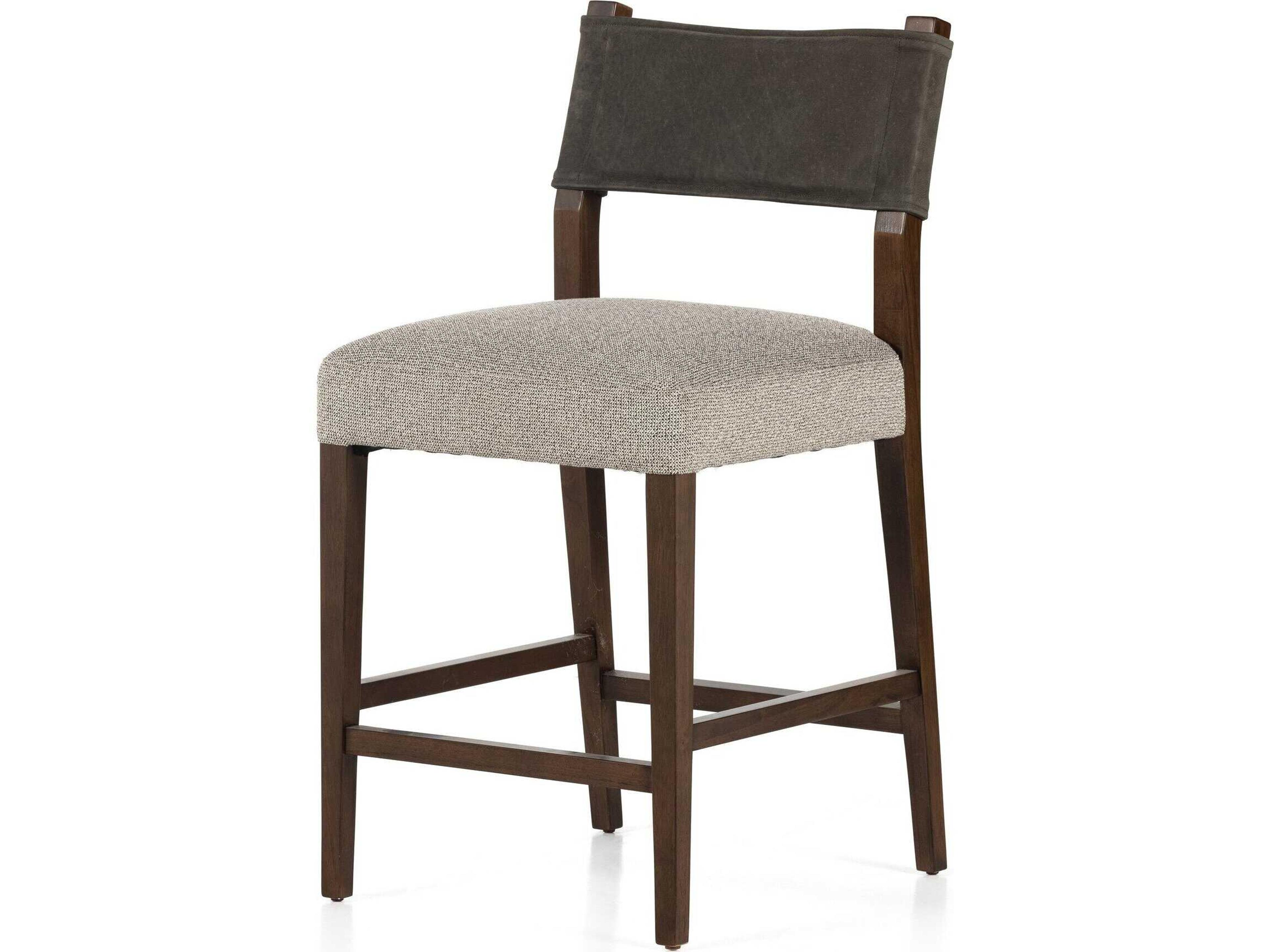 Berman Ferris Tulsa Ink Upholstered Counter Stool