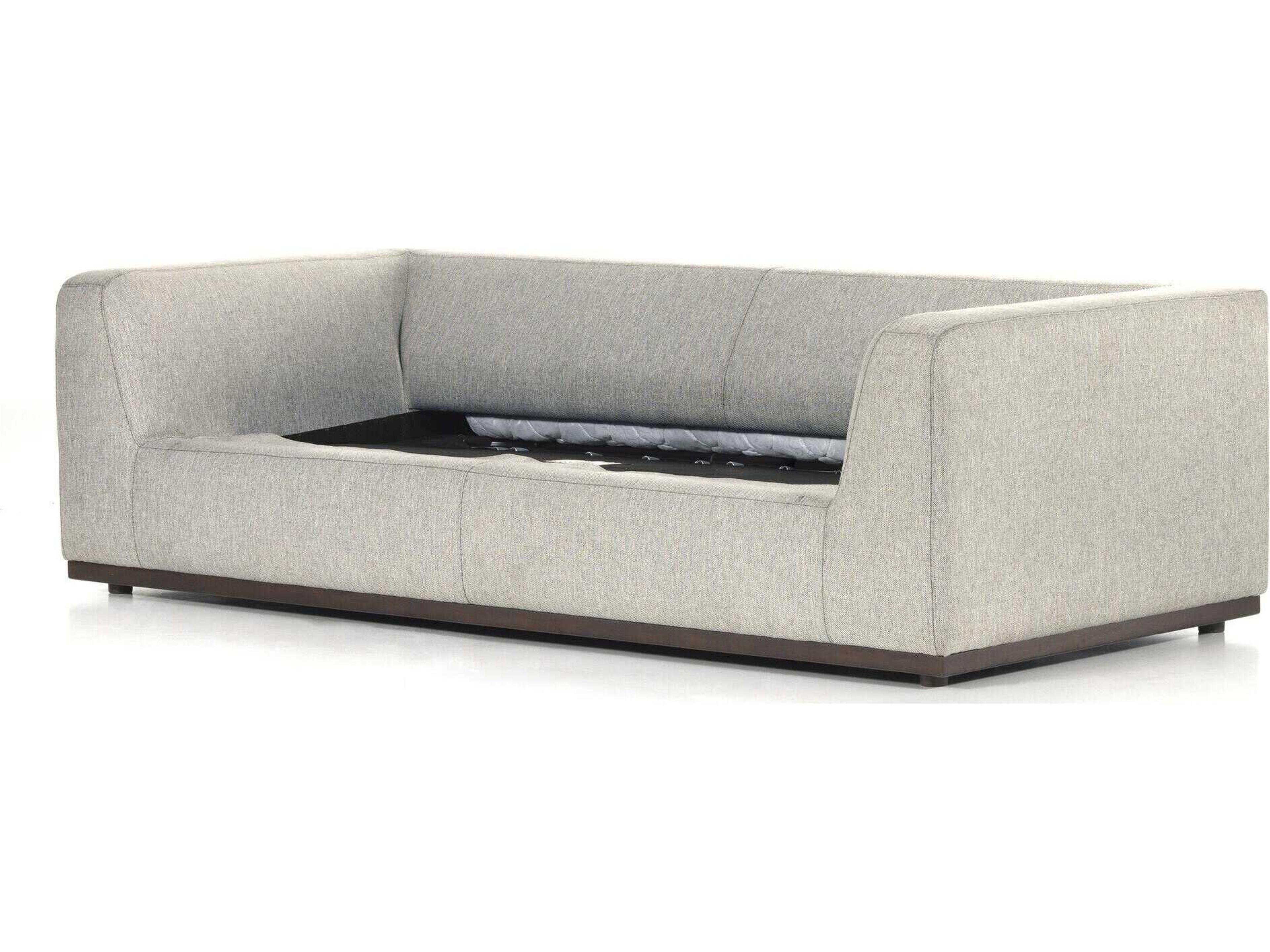 Four Hands Centrale Colt Aldred Silver Upholstered Sofa Bed