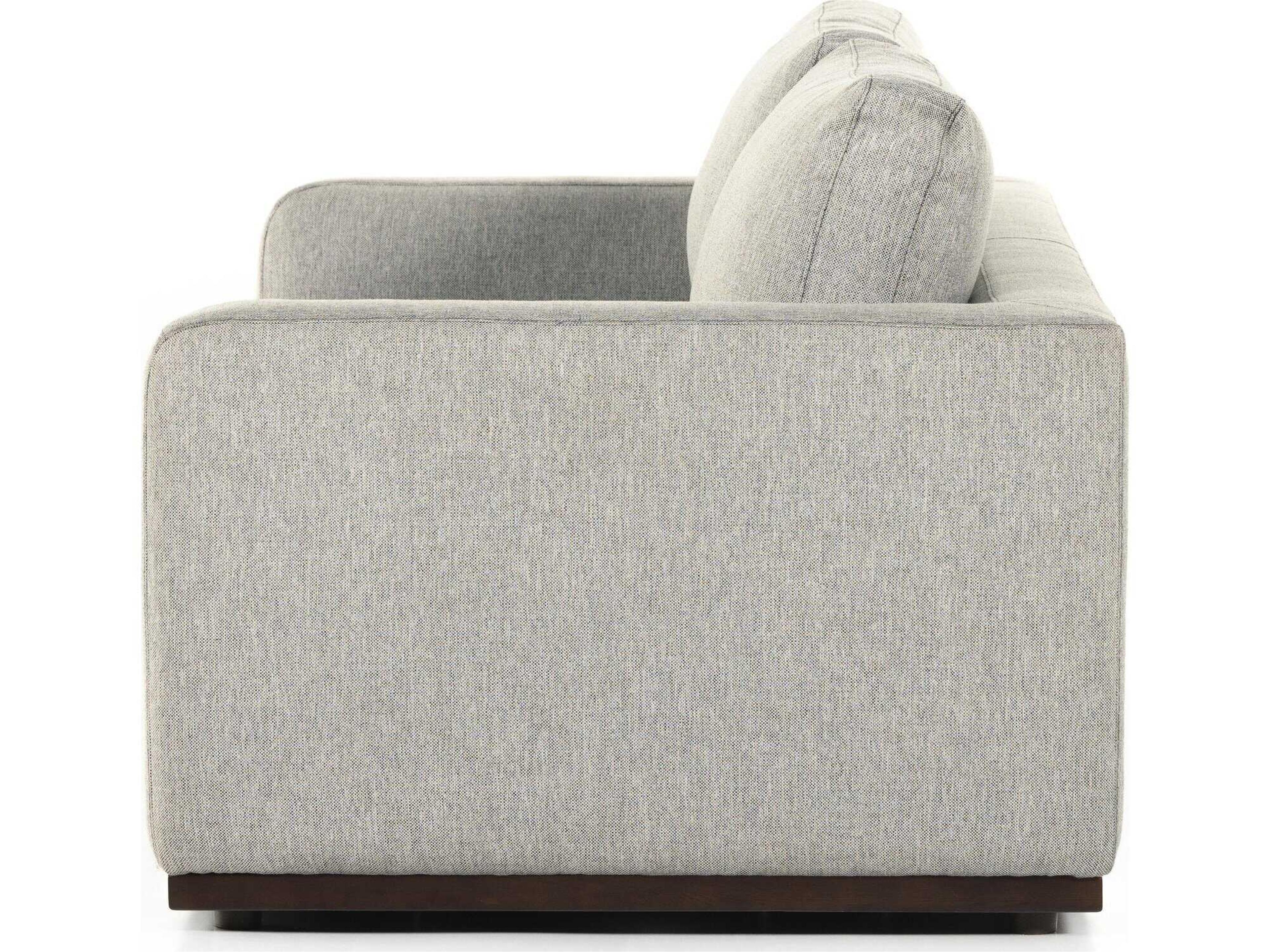 Four Hands Centrale Colt Aldred Silver Upholstered Sofa Bed