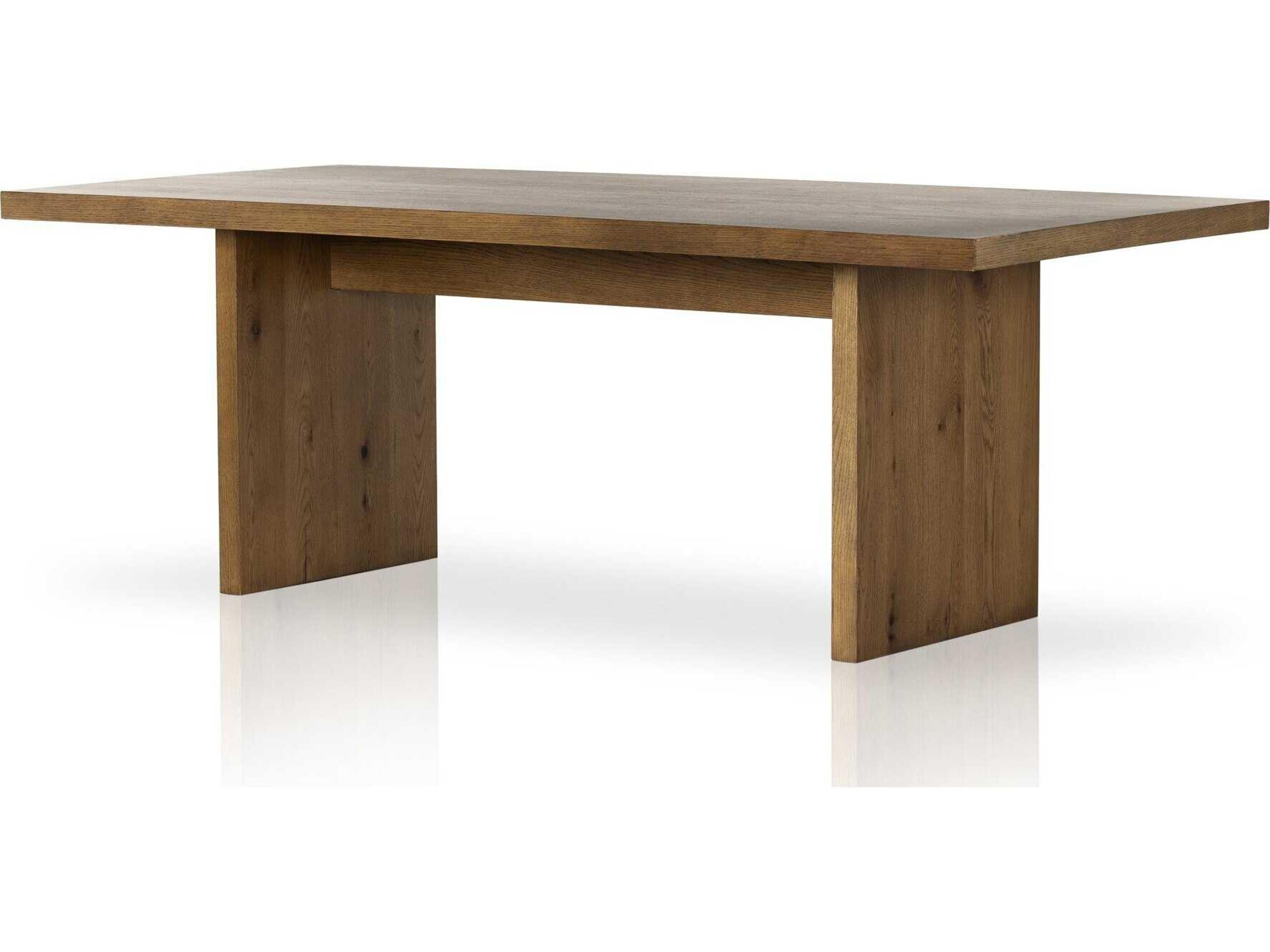 Haiden Eaton Amber Oak Resin Dining Table