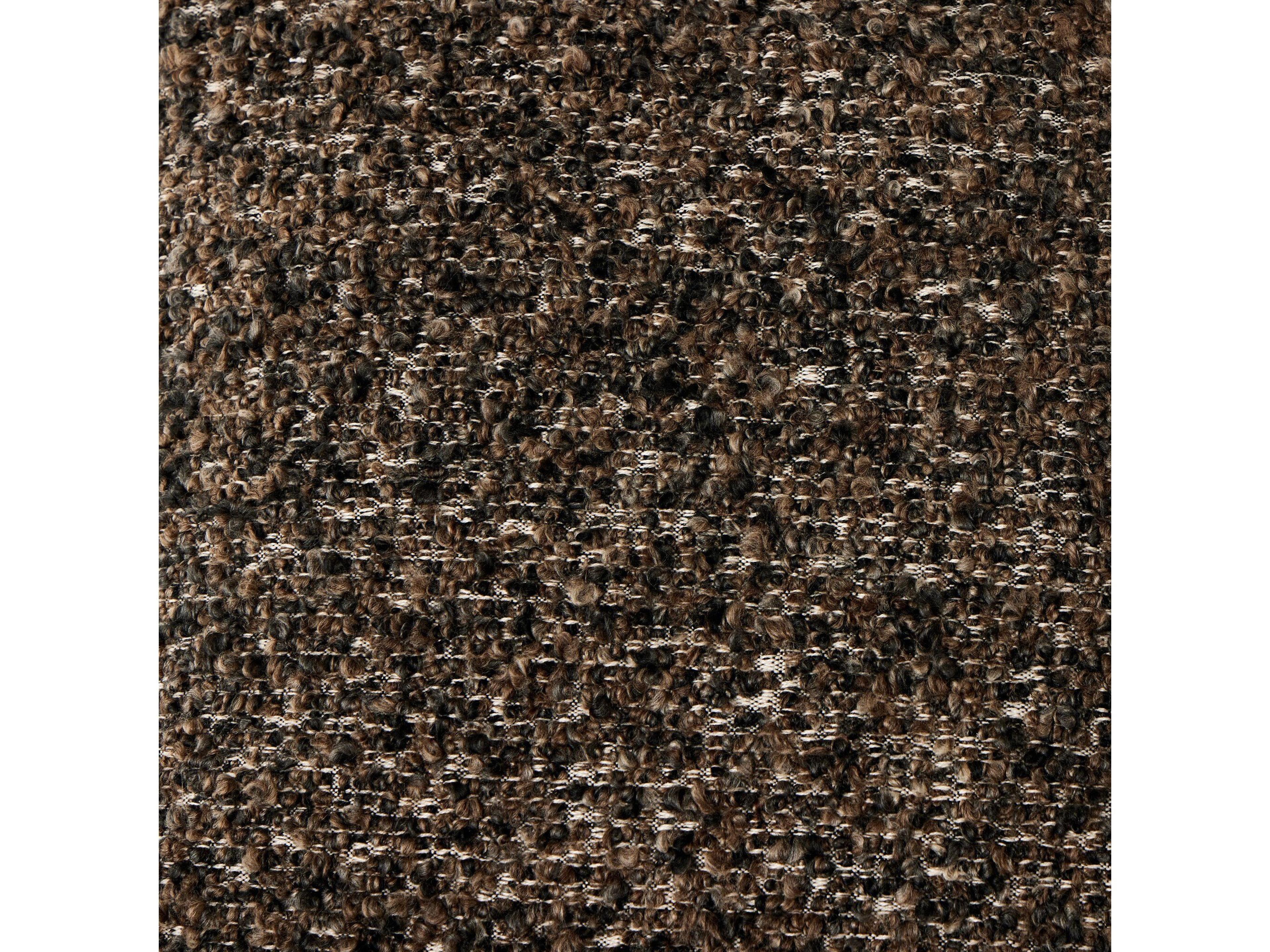 Four Hands Atelier Chloe Swivel Brown Fabric Accent Chair