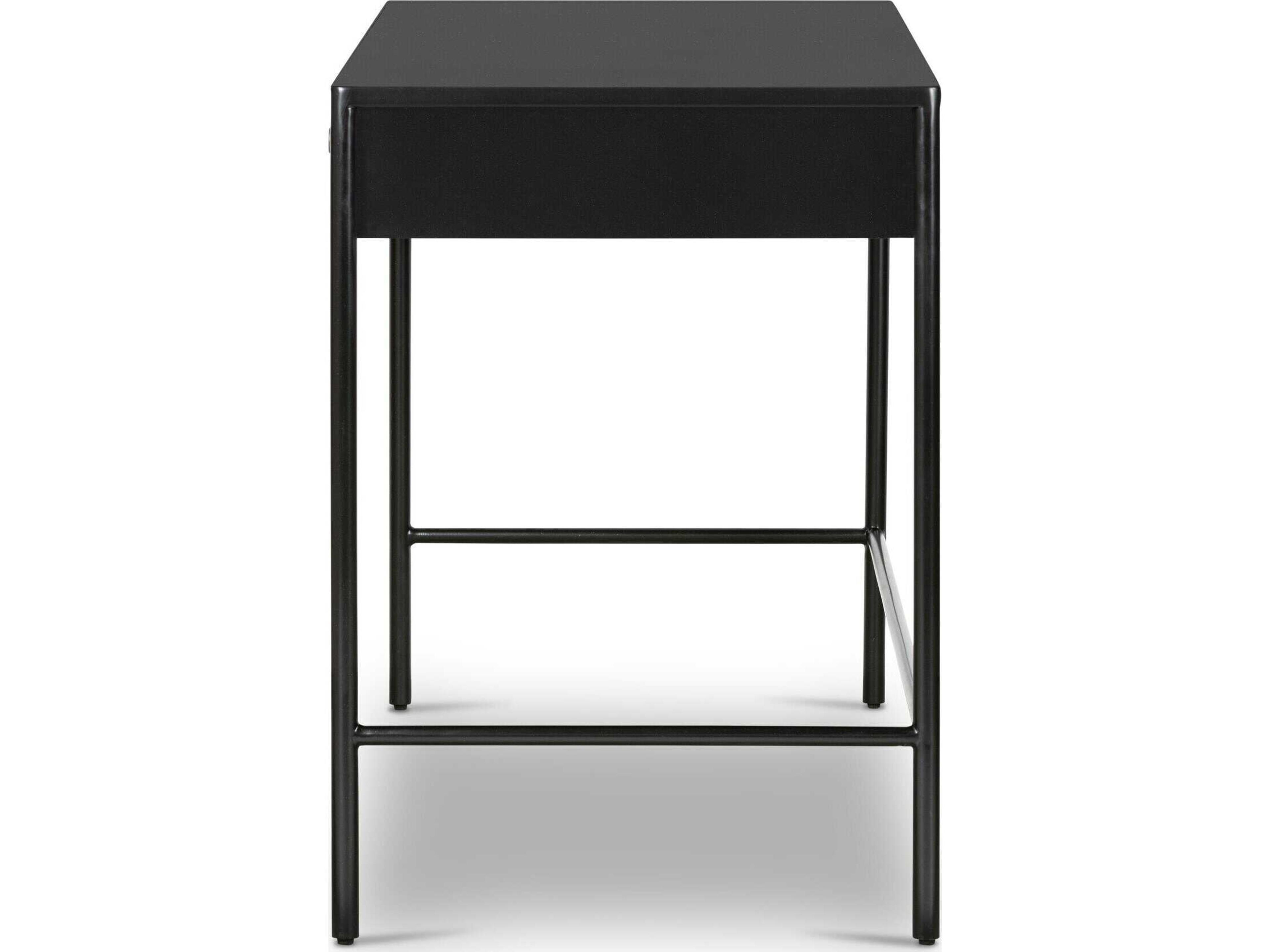 Four Hands Bolton Soto Black Weathered Bronze Secretary Desk