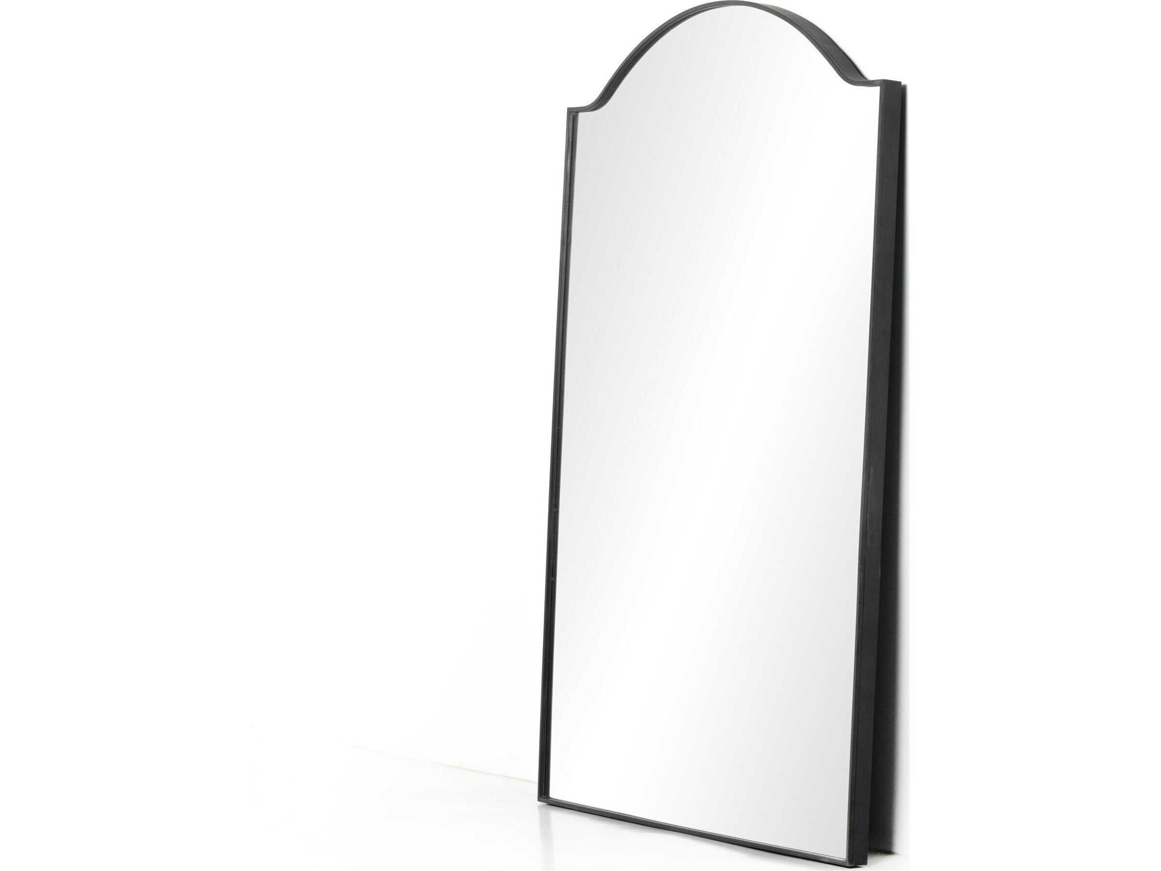 Asher Jacques Gunmetal Floor Mirror