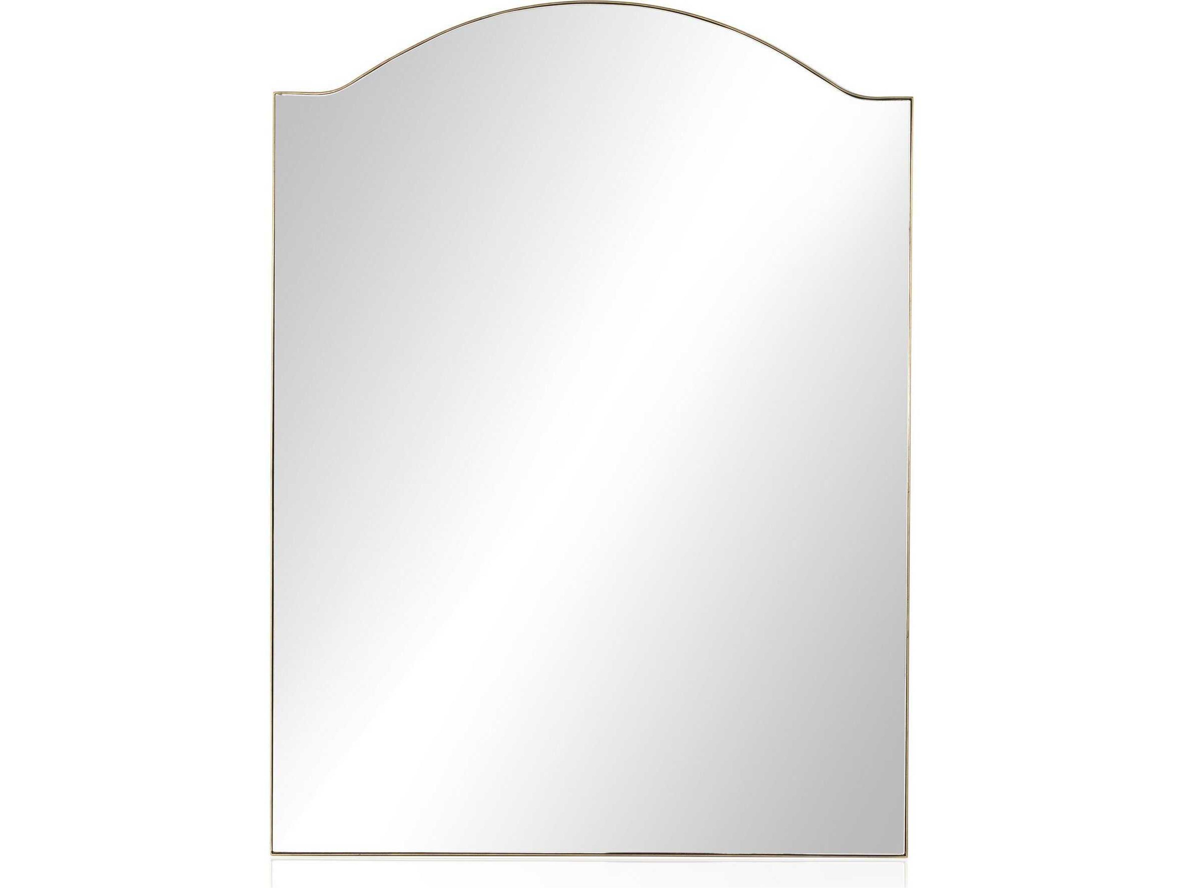 Four Hands Asher Jacques Antique Brass Floor Mirror