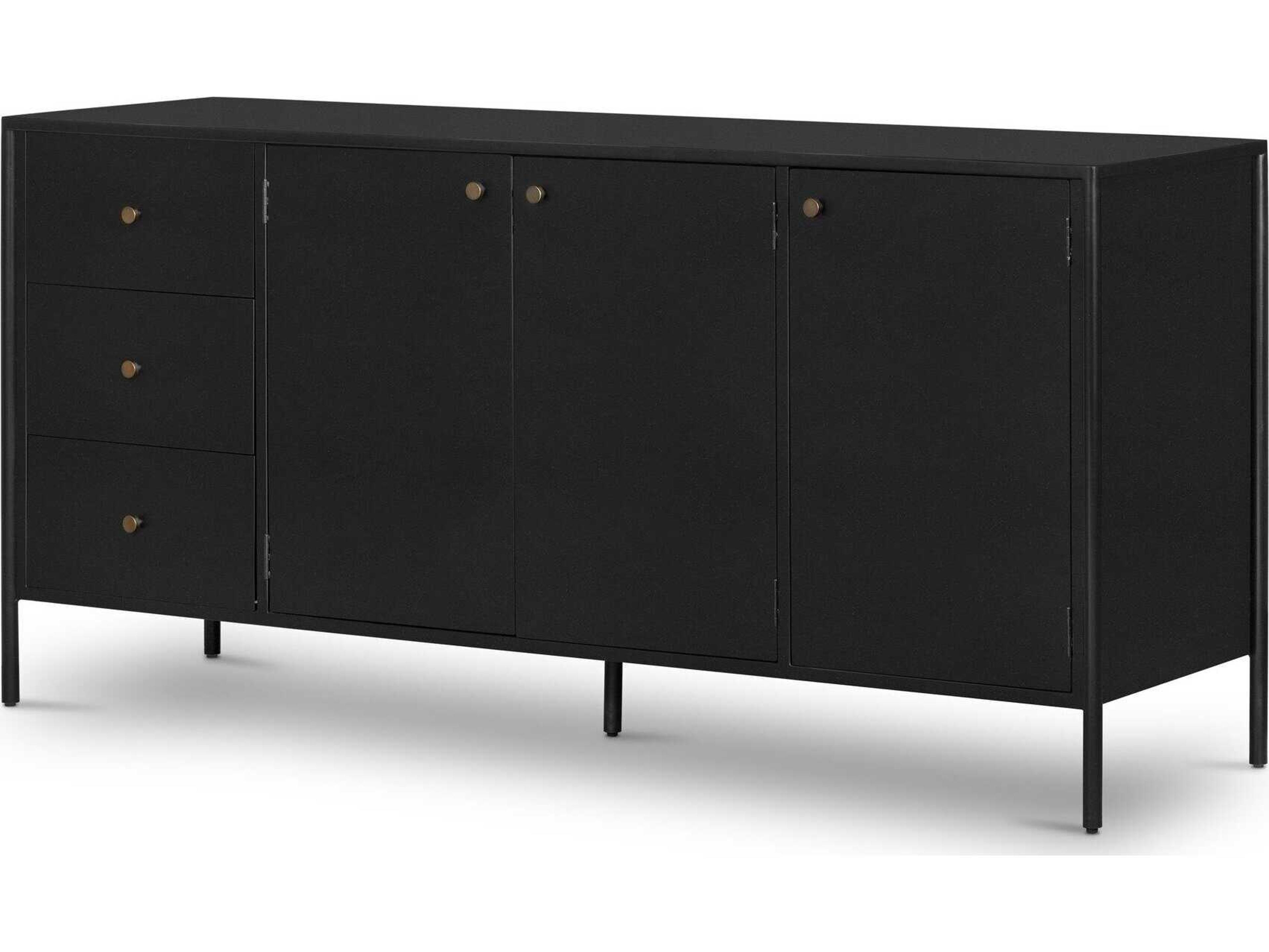 Soto Bolton Sideboard Black Iron Industrial