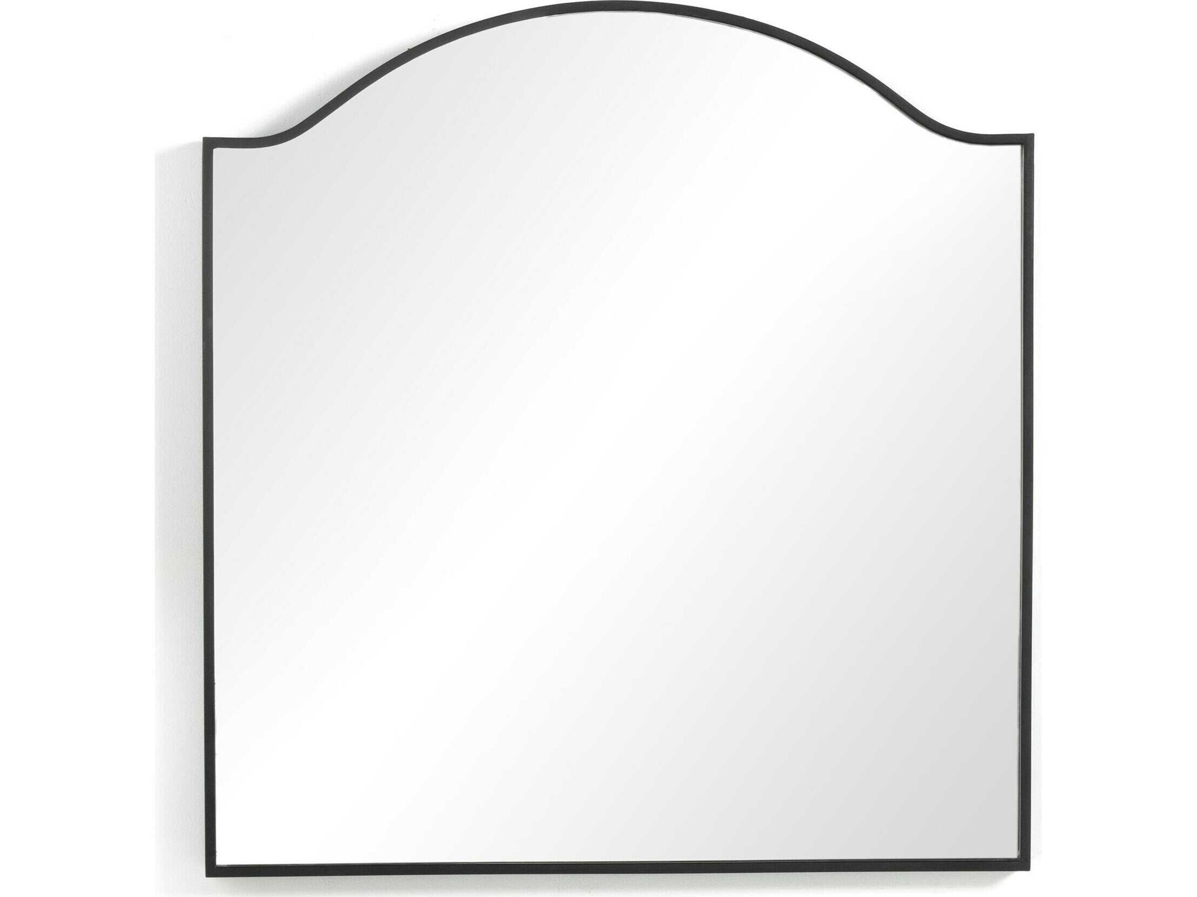 Four Hands Asher Jacques Gunmetal  Mirror