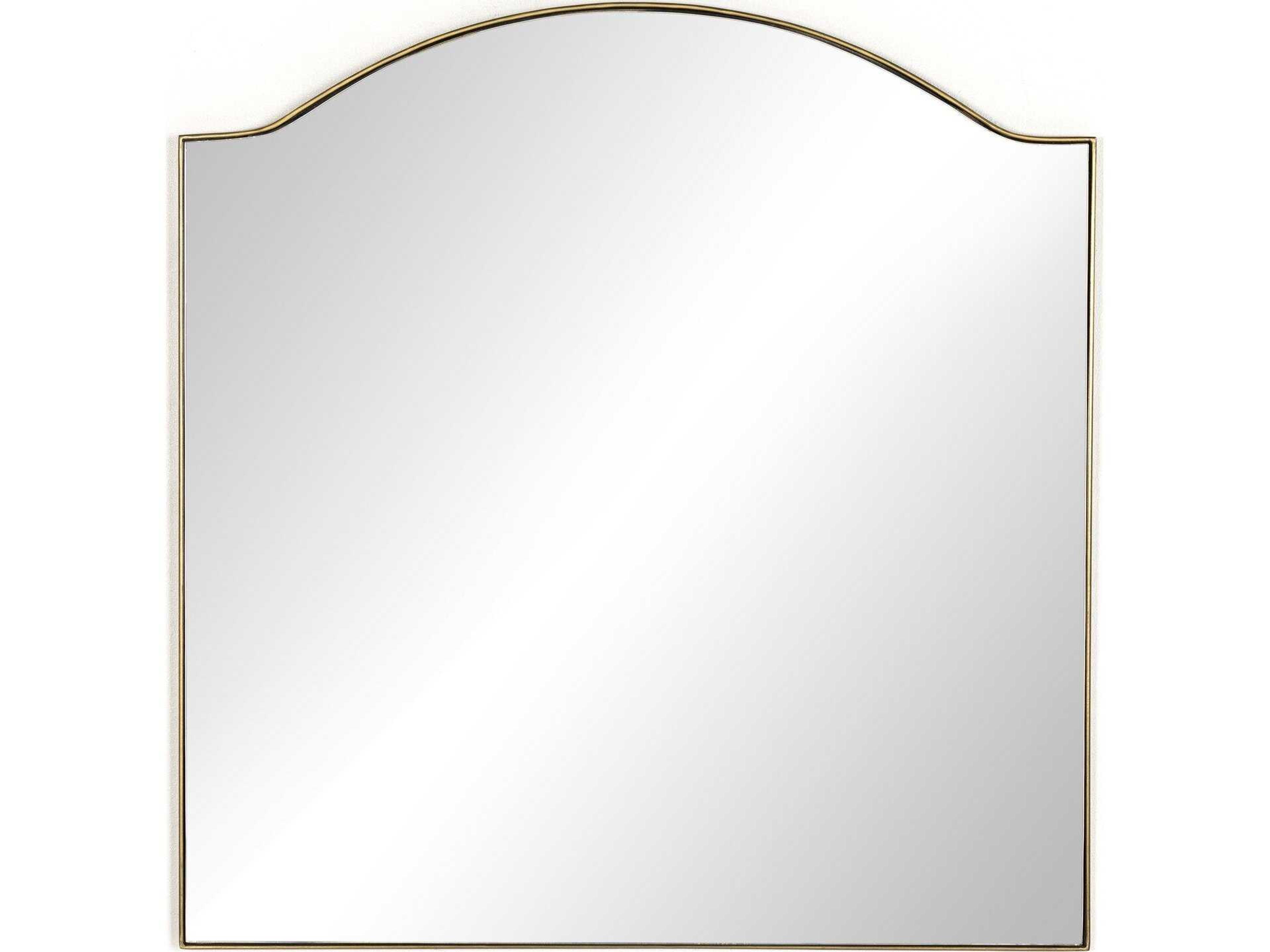 Four Hands Asher Jacques Antique Brass  Mirror