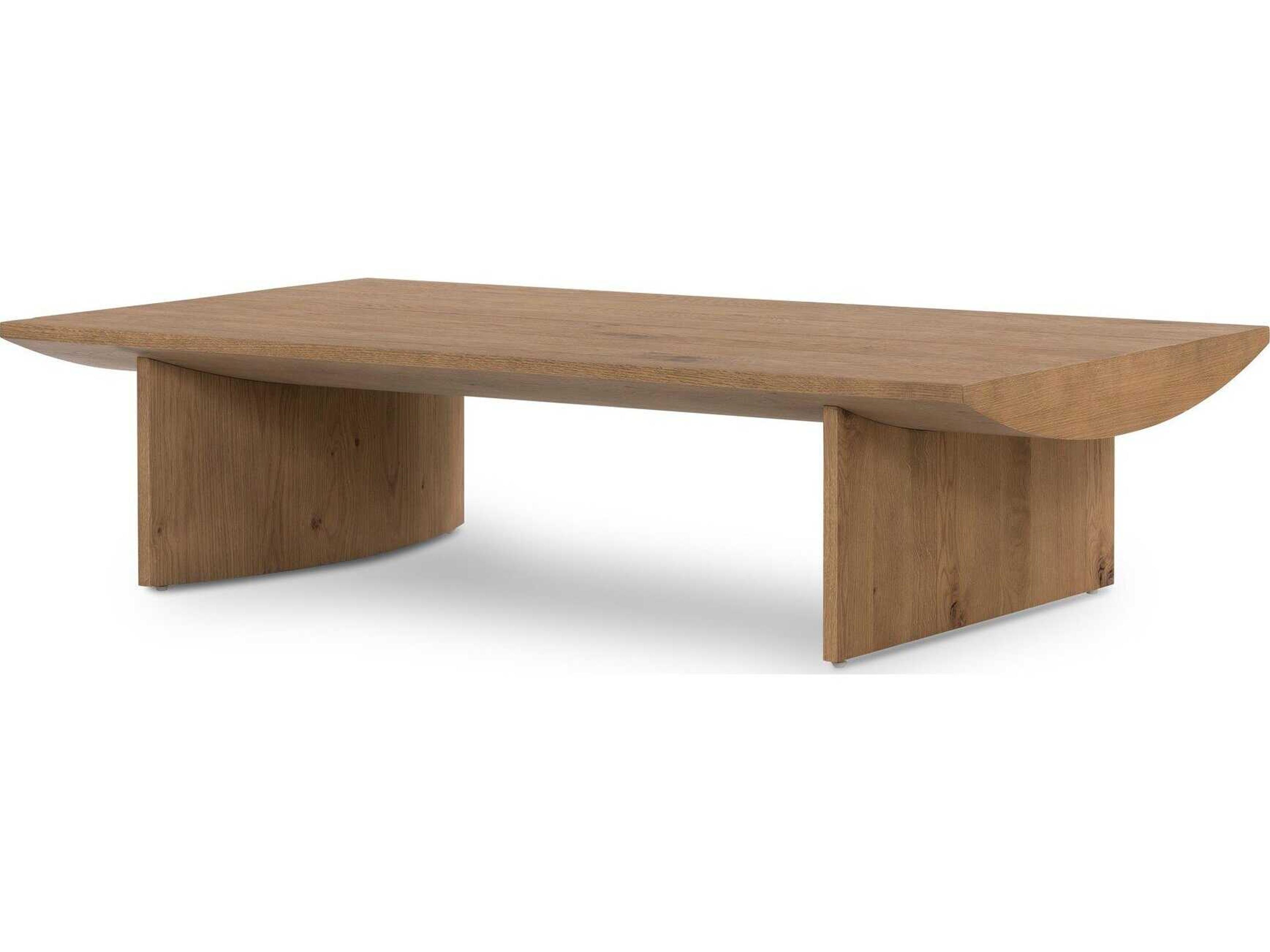 Barton Pickford Rectangular Wood Dusted Oak Coffee Table