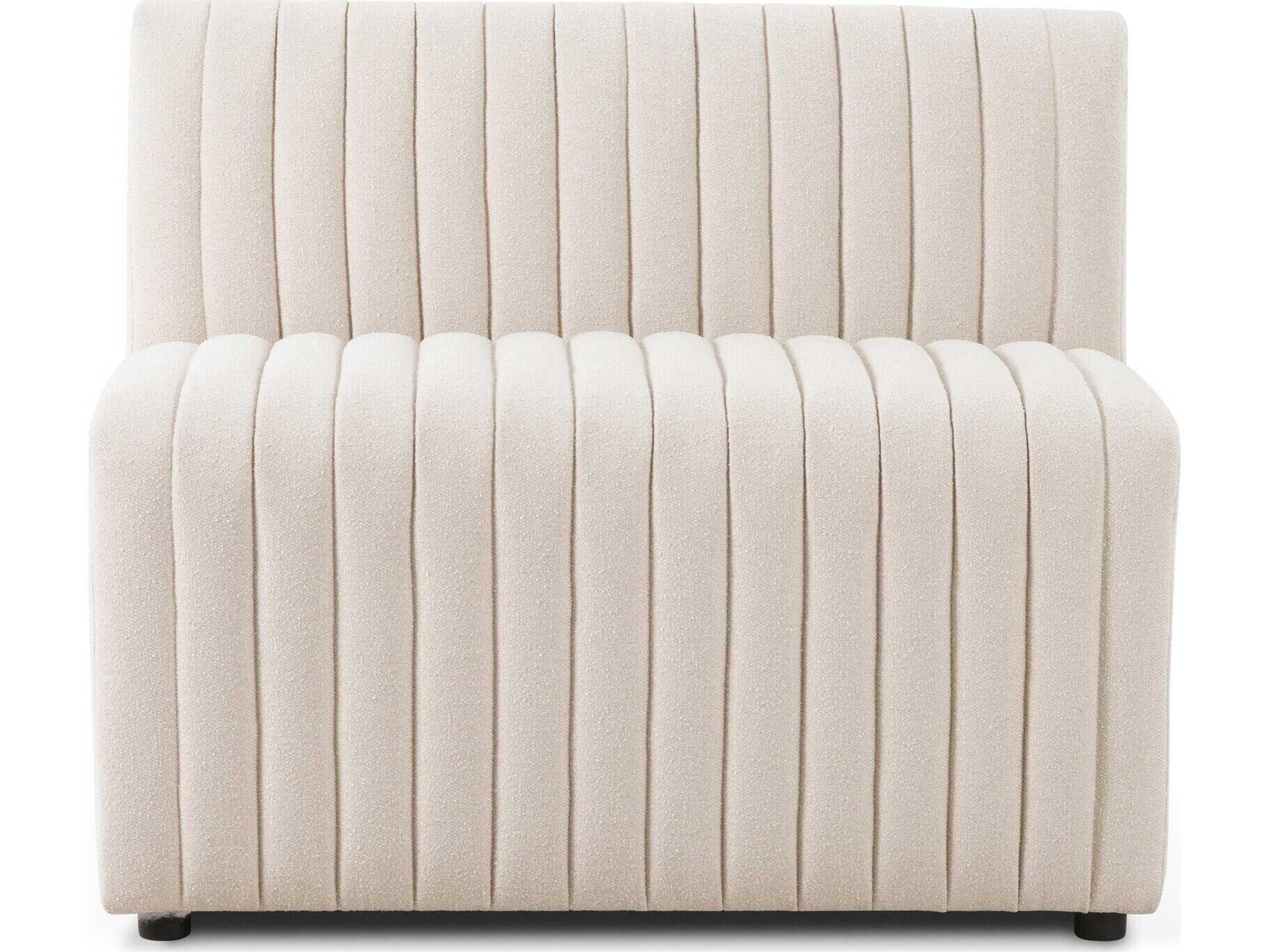 Four Hands Grayson Augustine Beige Upholstered Side Dining Chair