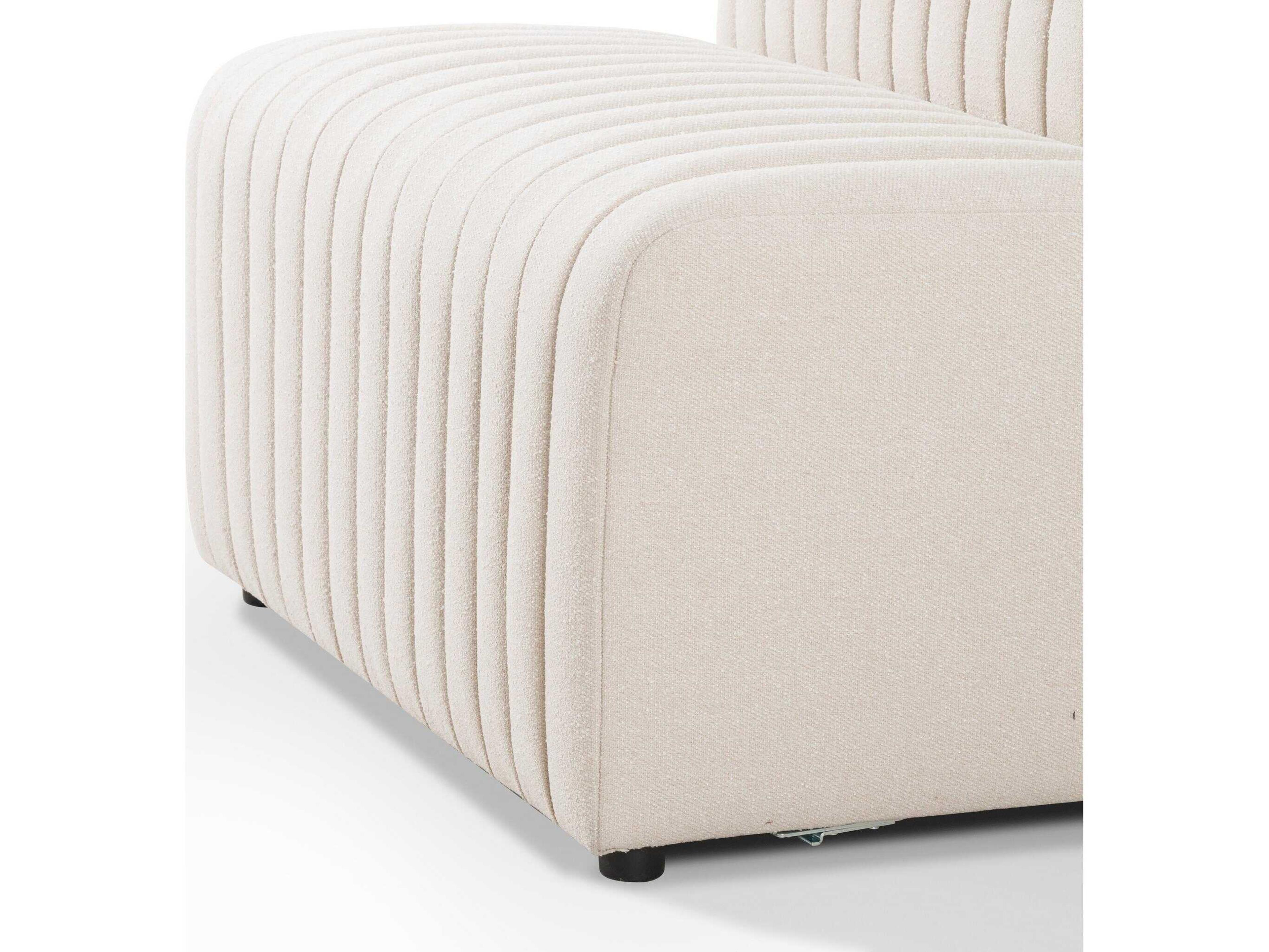 Four Hands Grayson Augustine Beige Upholstered Side Dining Chair