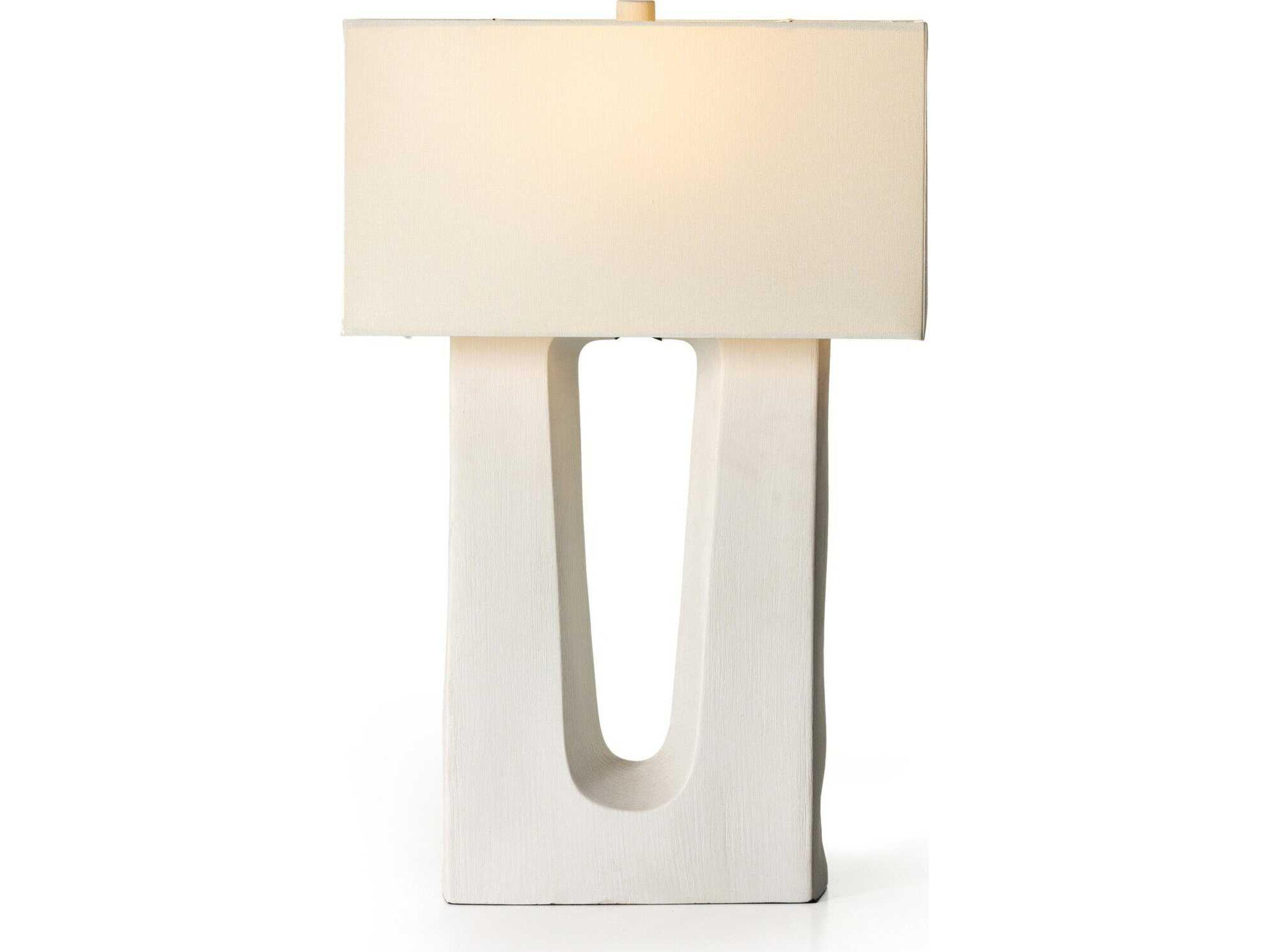 Ryker White LED Buffet Lamp