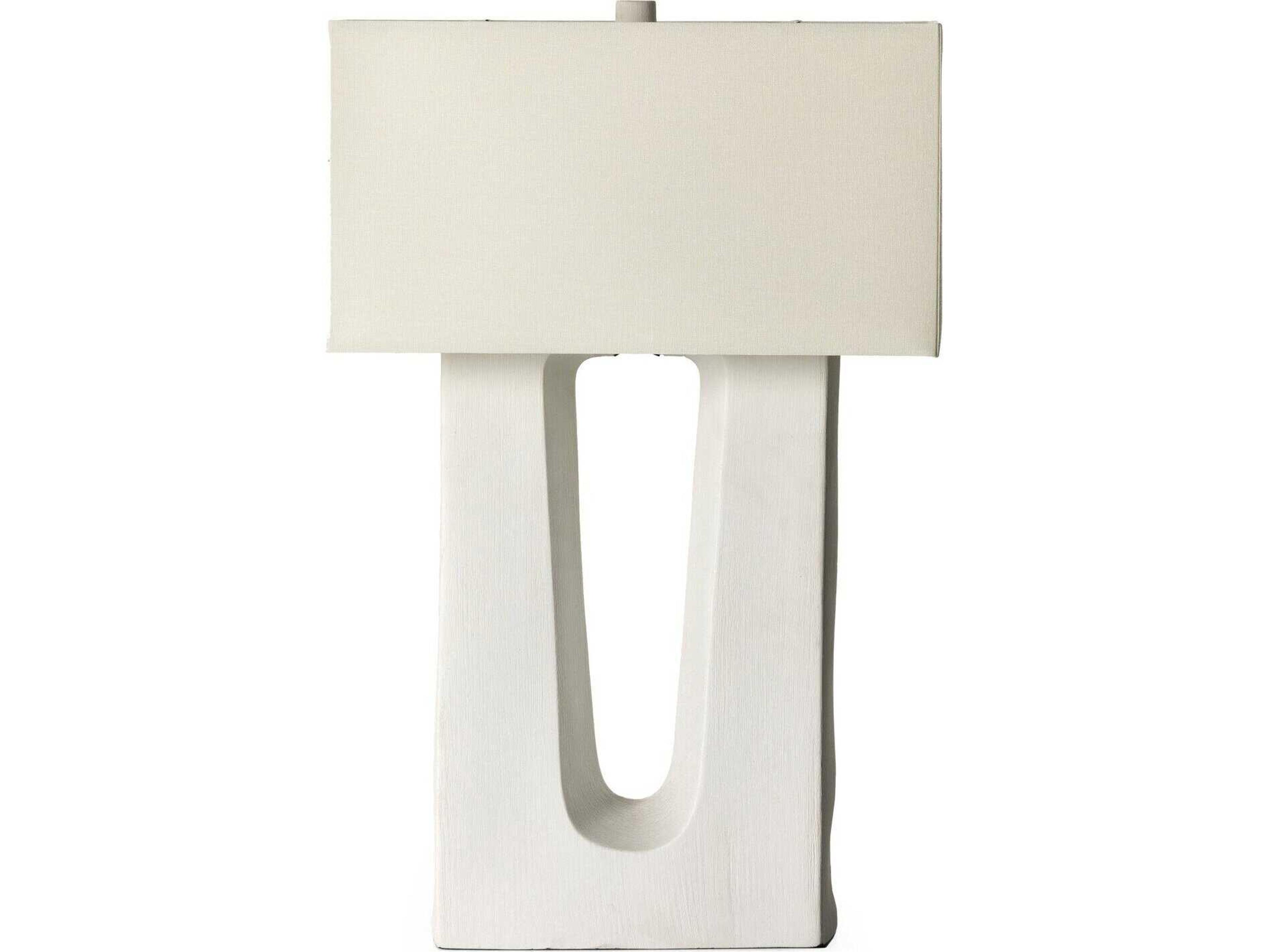 Four Hands Ryker White LED Buffet Lamp