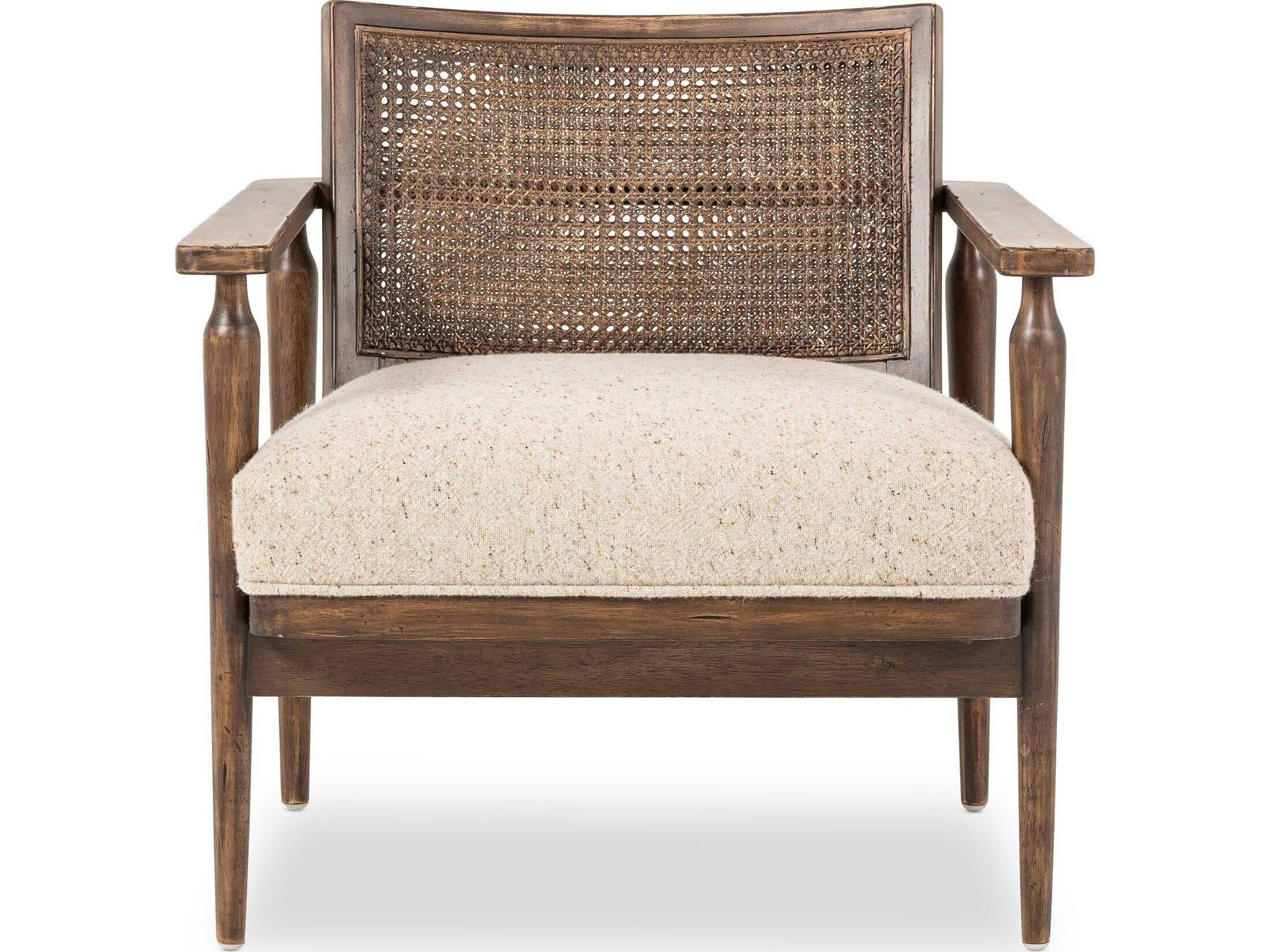 Four Hands Kensington Xavier Brown Fabric Accent Chair