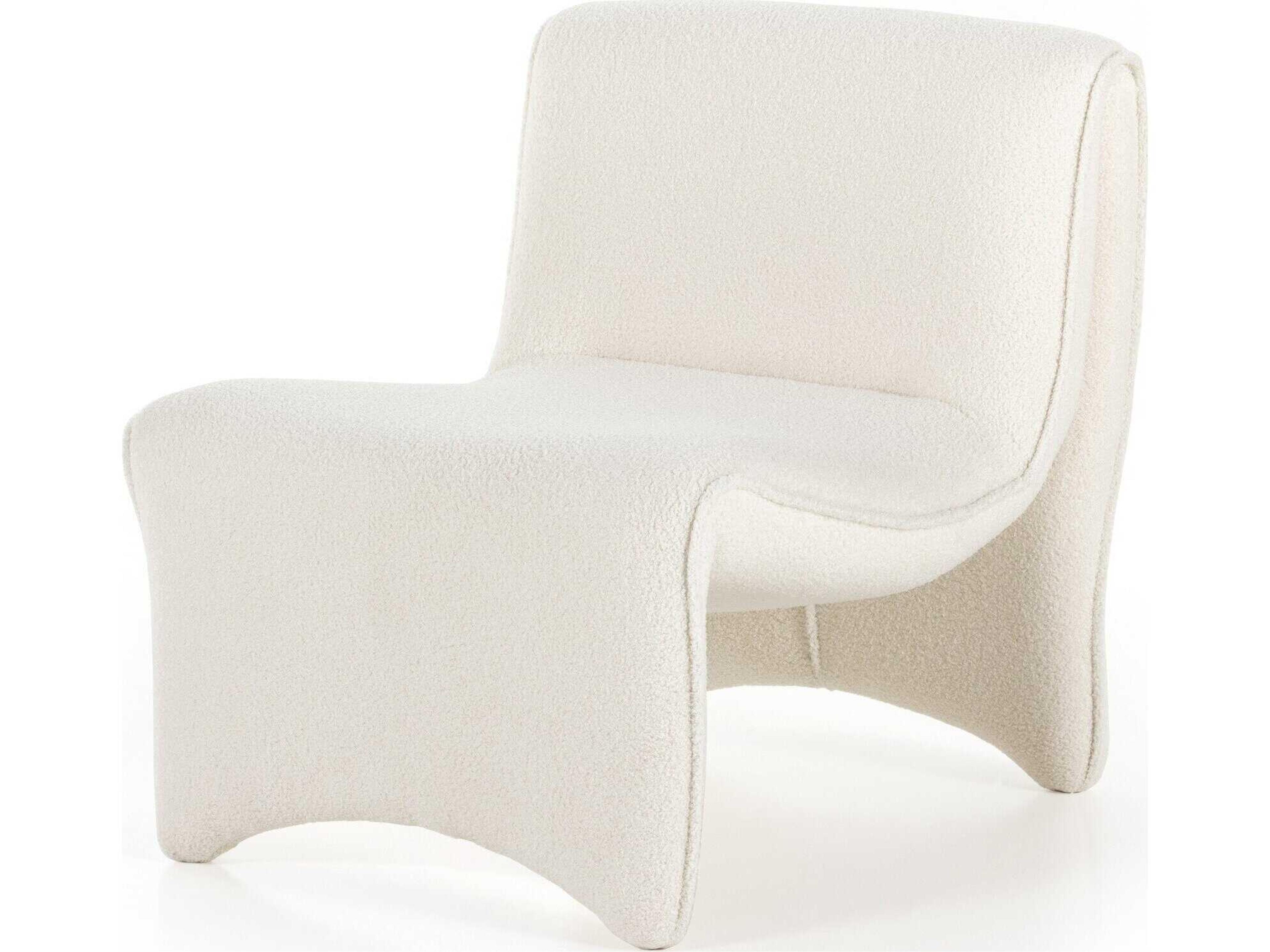 Globetrotter Bridgette Cream Fabric Accent Chair