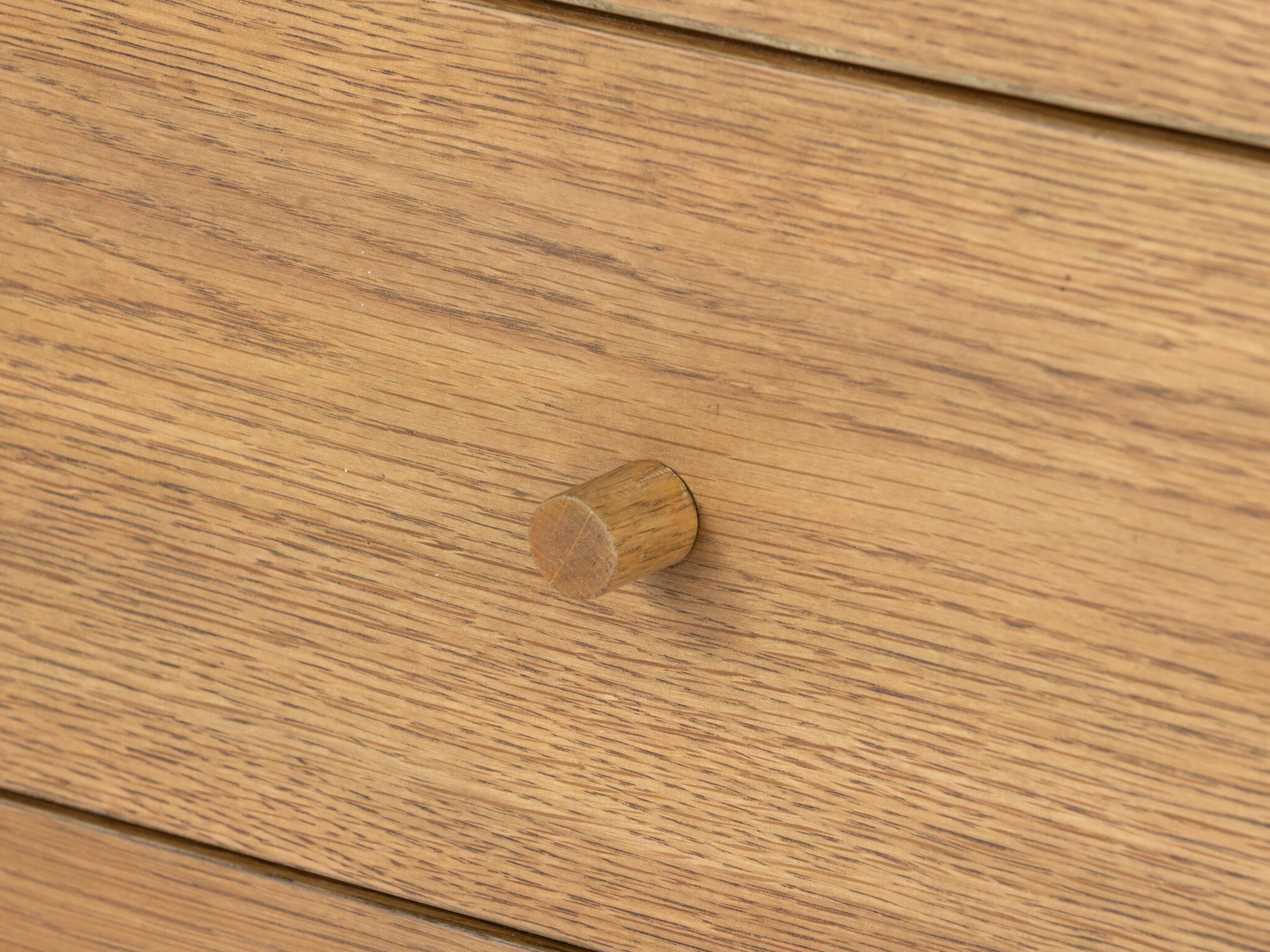 Four Hands Haiden 5-Drawers Tawny Oak Brown Wood Accent Chest