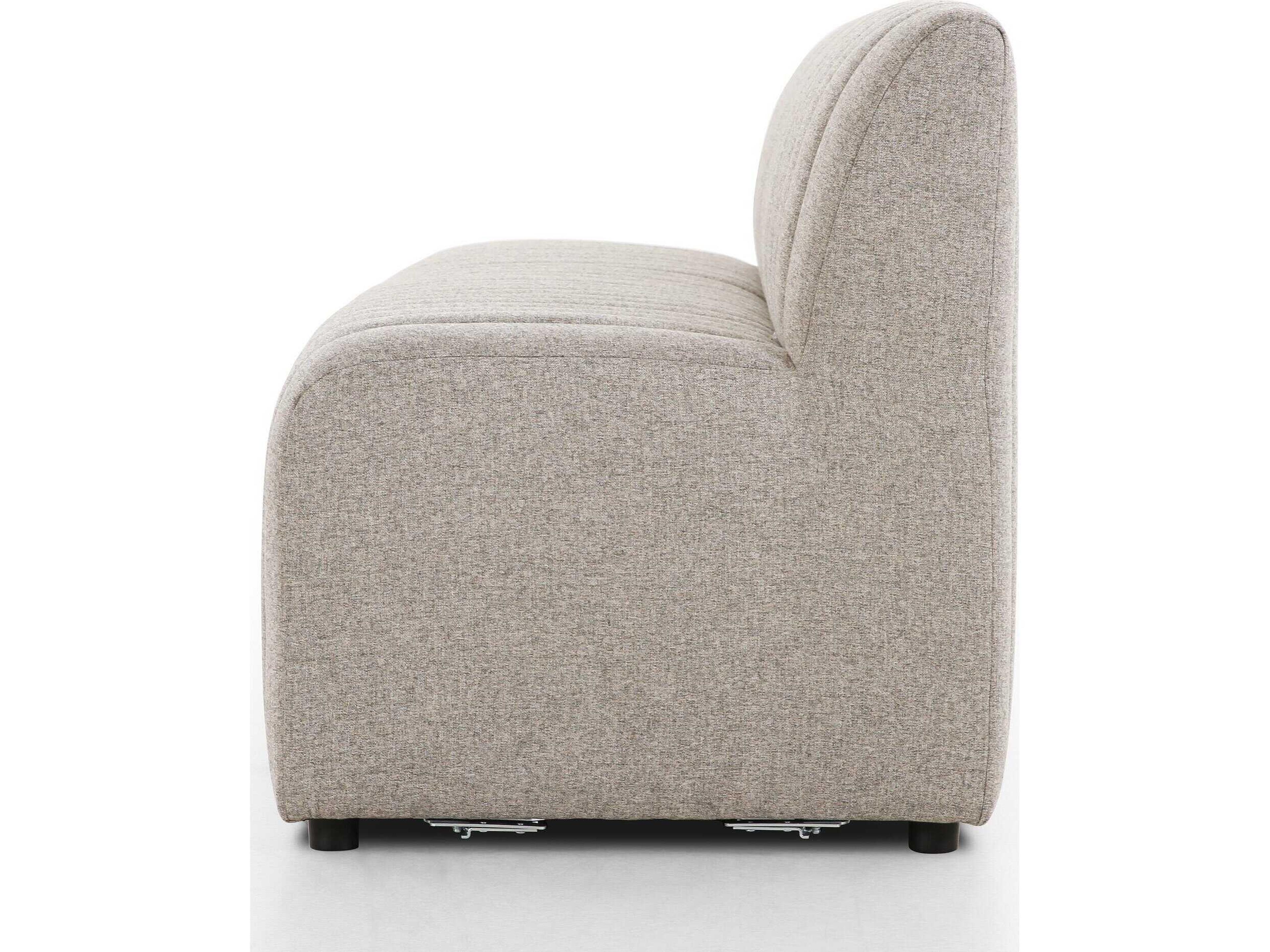 Four Hands Grayson Augustine Orly Natural Upholstered Dining Banquette