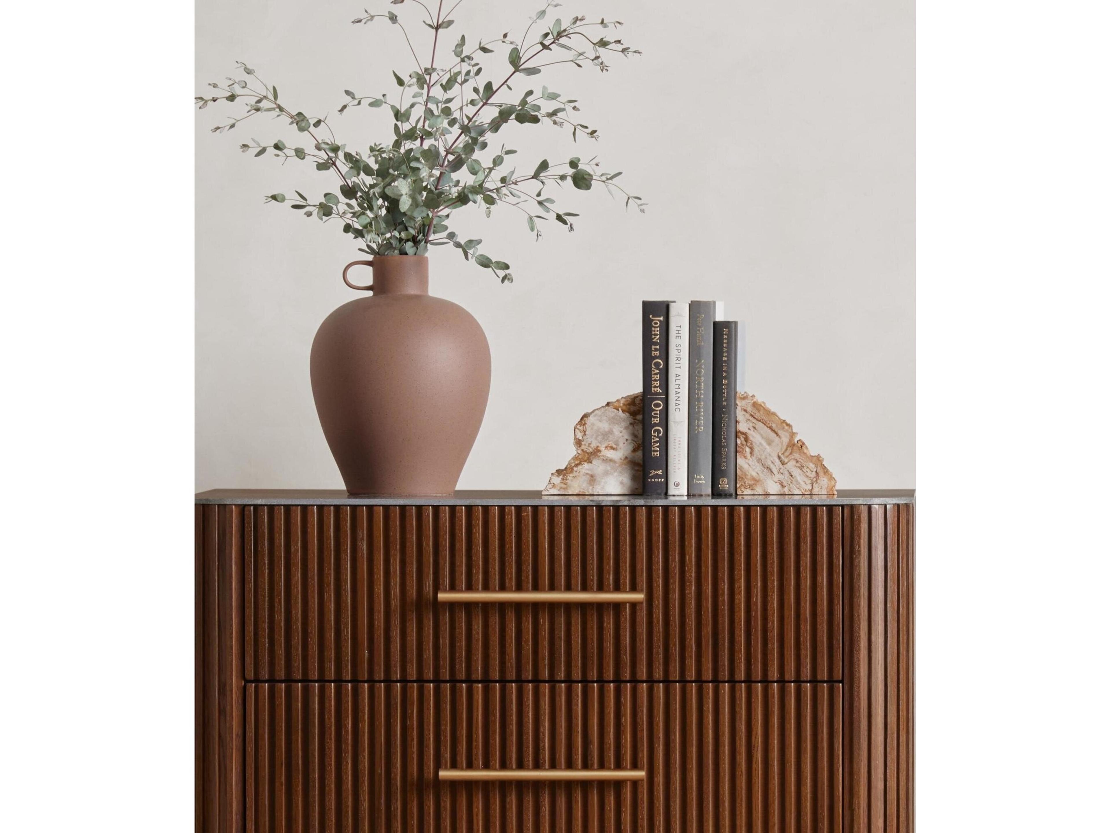 Four Hands Palu Light Petrified Wood Bookends