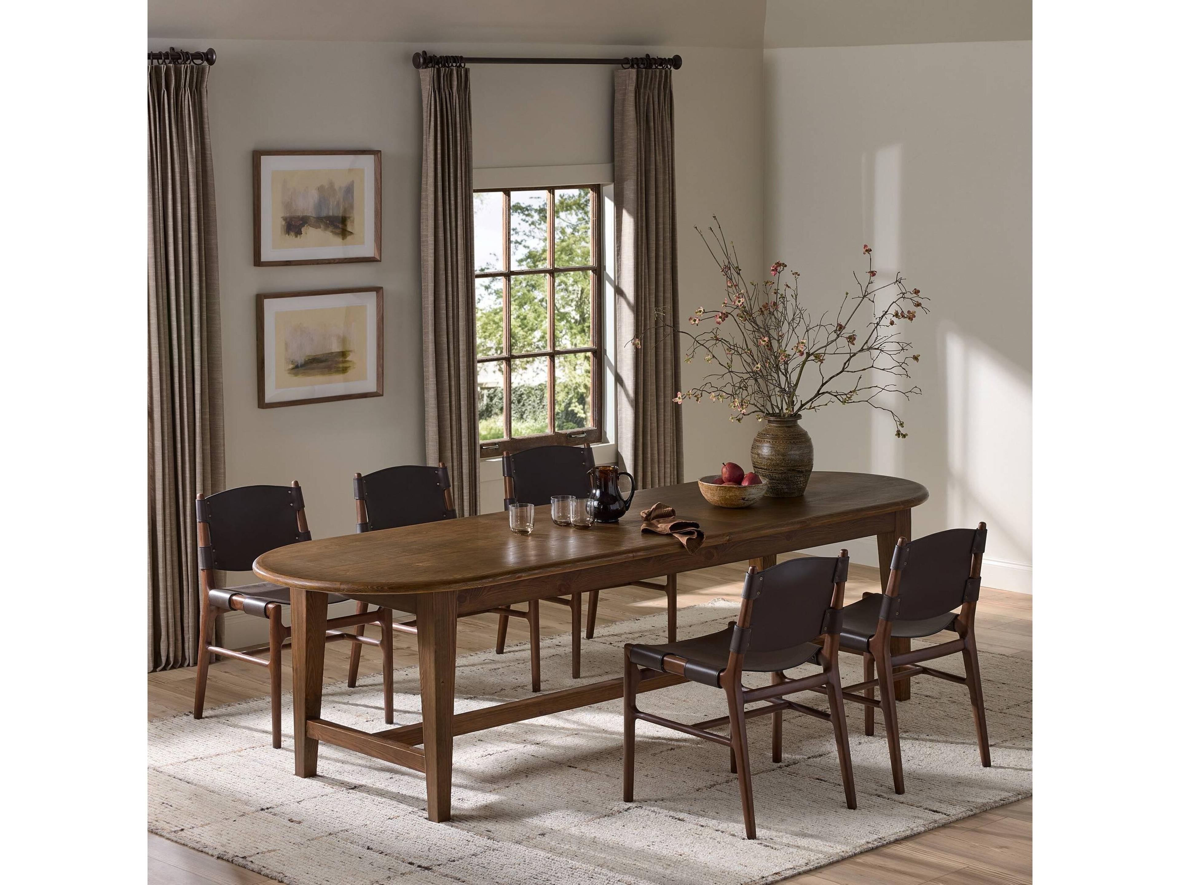 Four Hands Collins Alfie Waxed Pine Dining Table