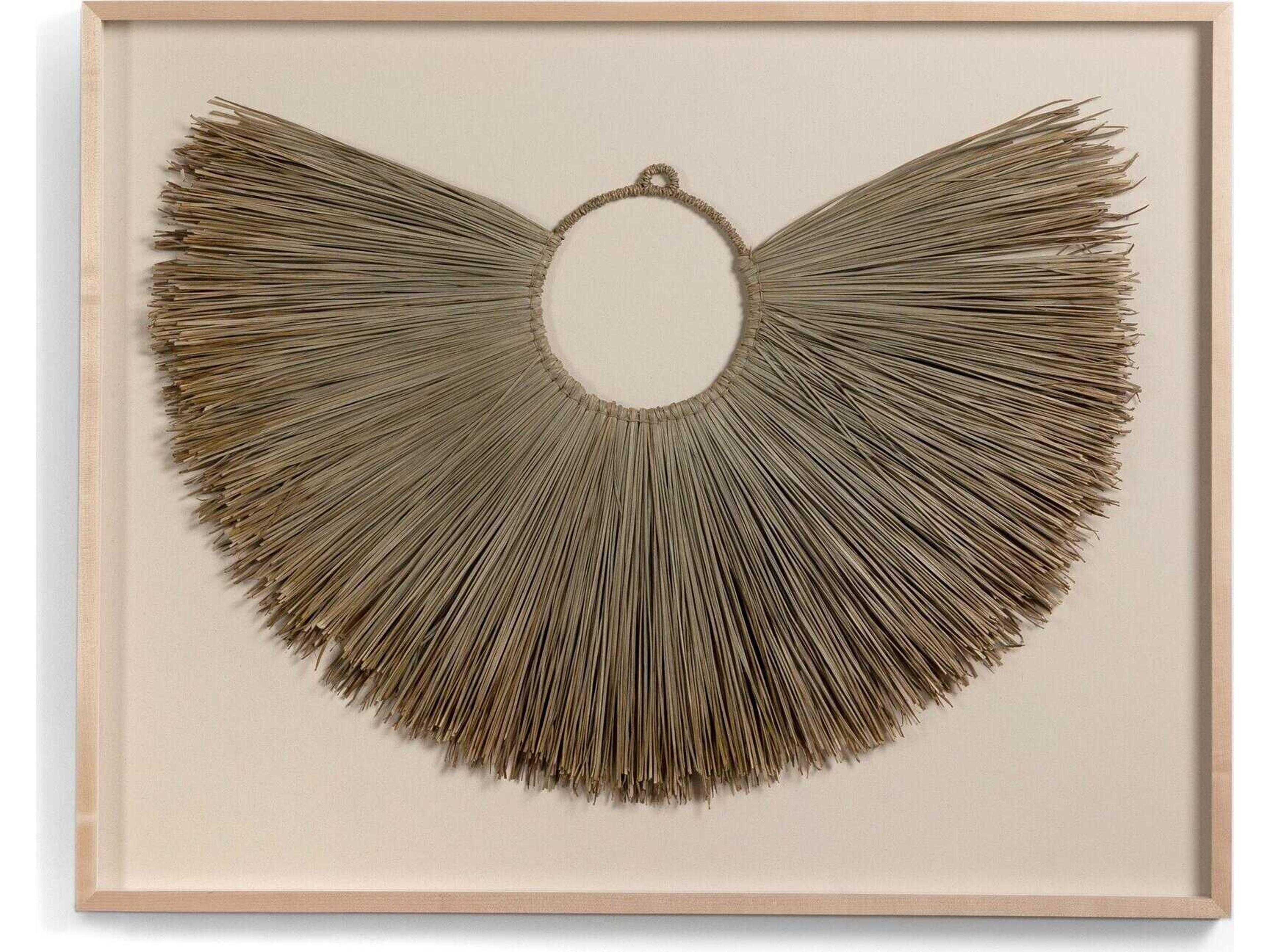 Four Hands Art Studio Sea Grass Object Beda Wood Wall Art