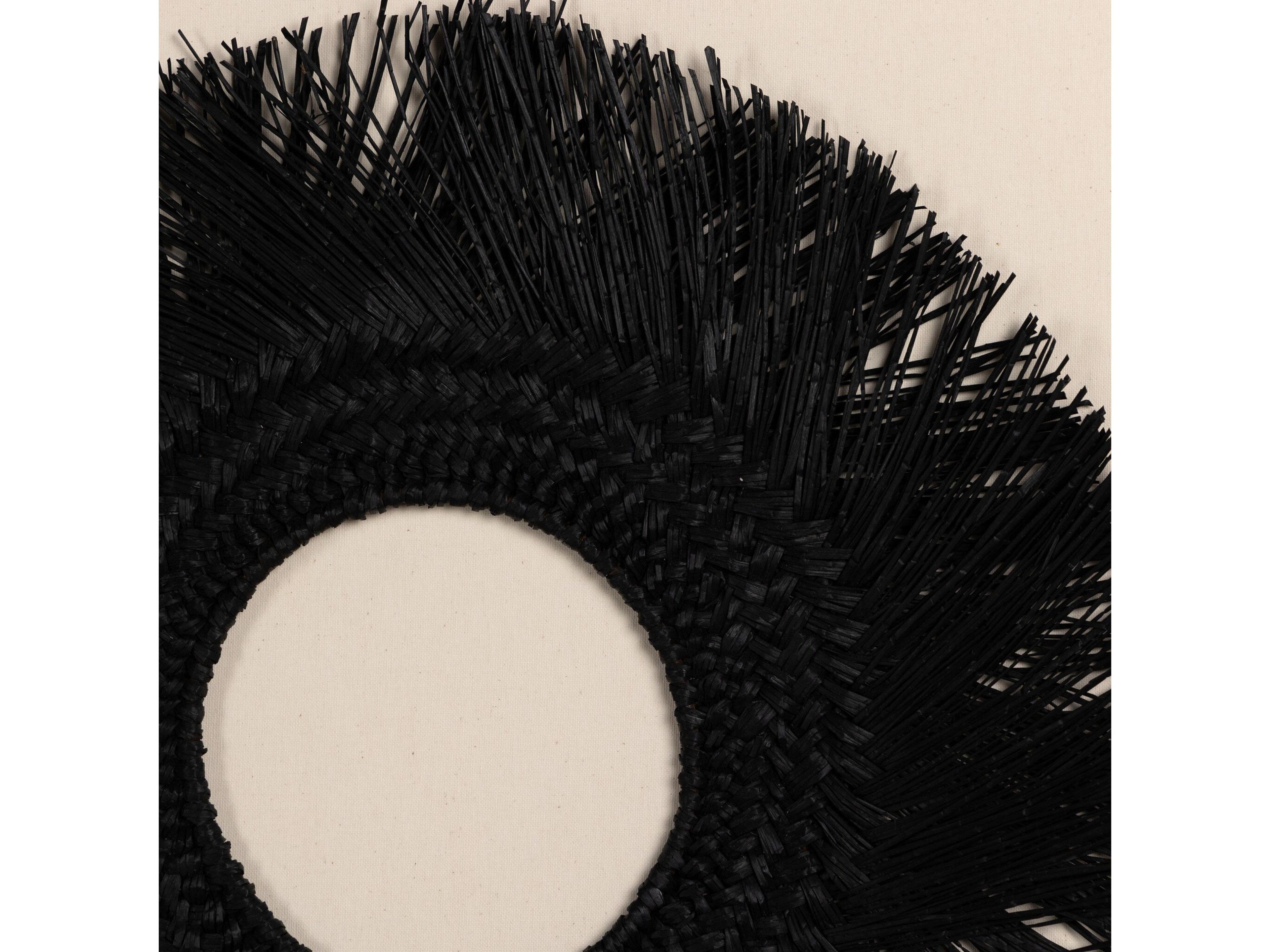 Four Hands Art Studio Black Sea Grass Wood Wall Art