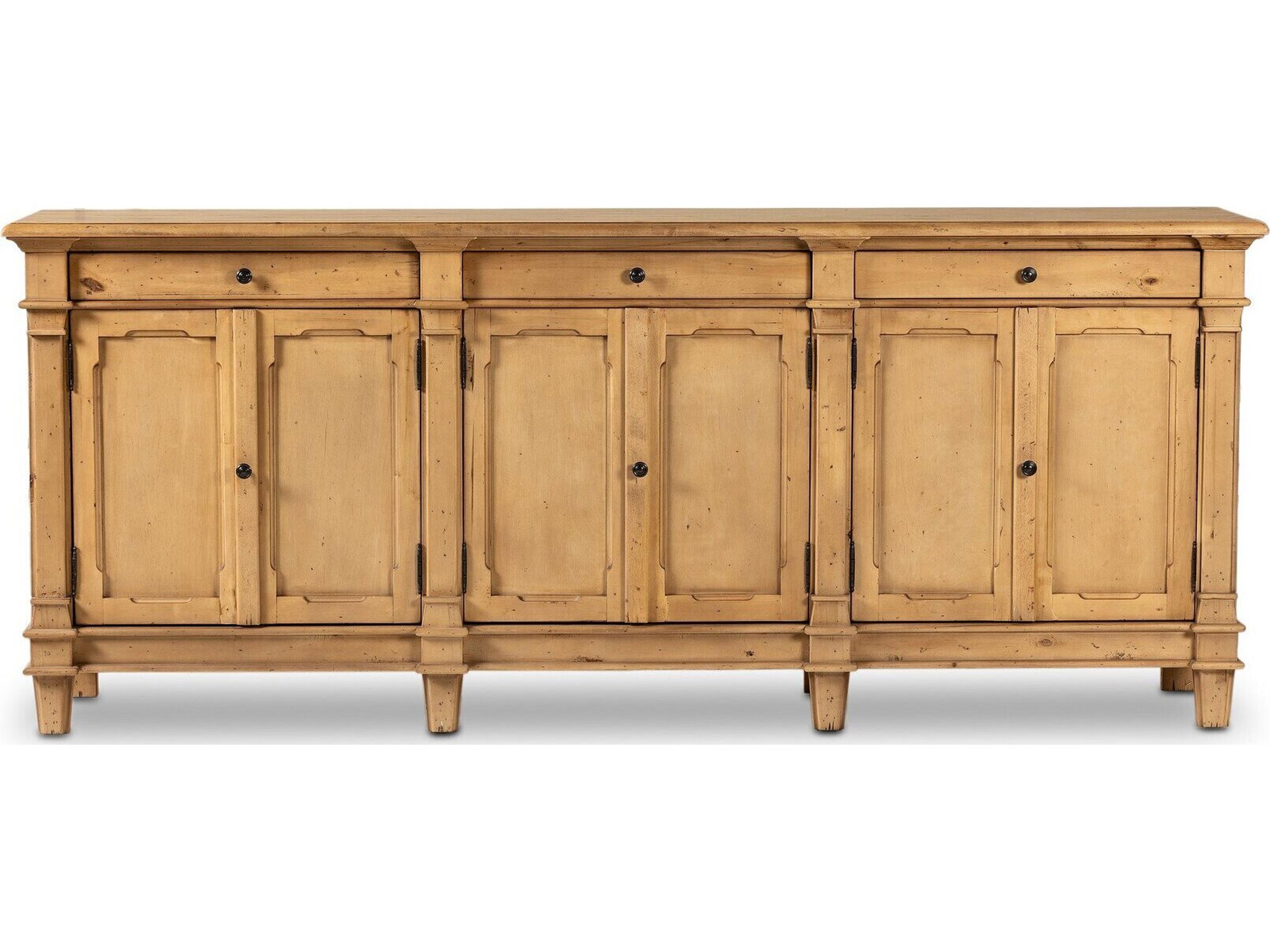 Four Hands Cordella 96" Pine Wood Sideboard