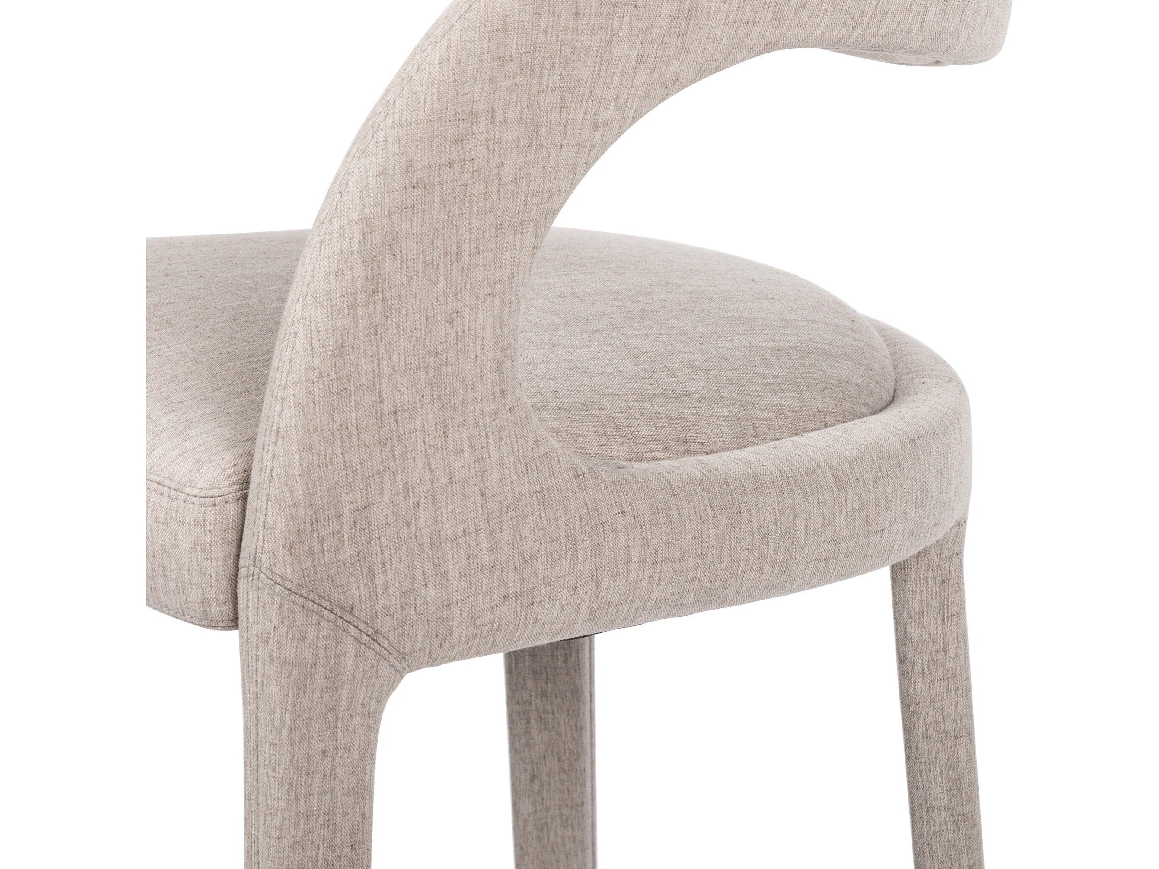 Four Hands Townsend Hawkins Savile Flannel Upholstered Bar Stool