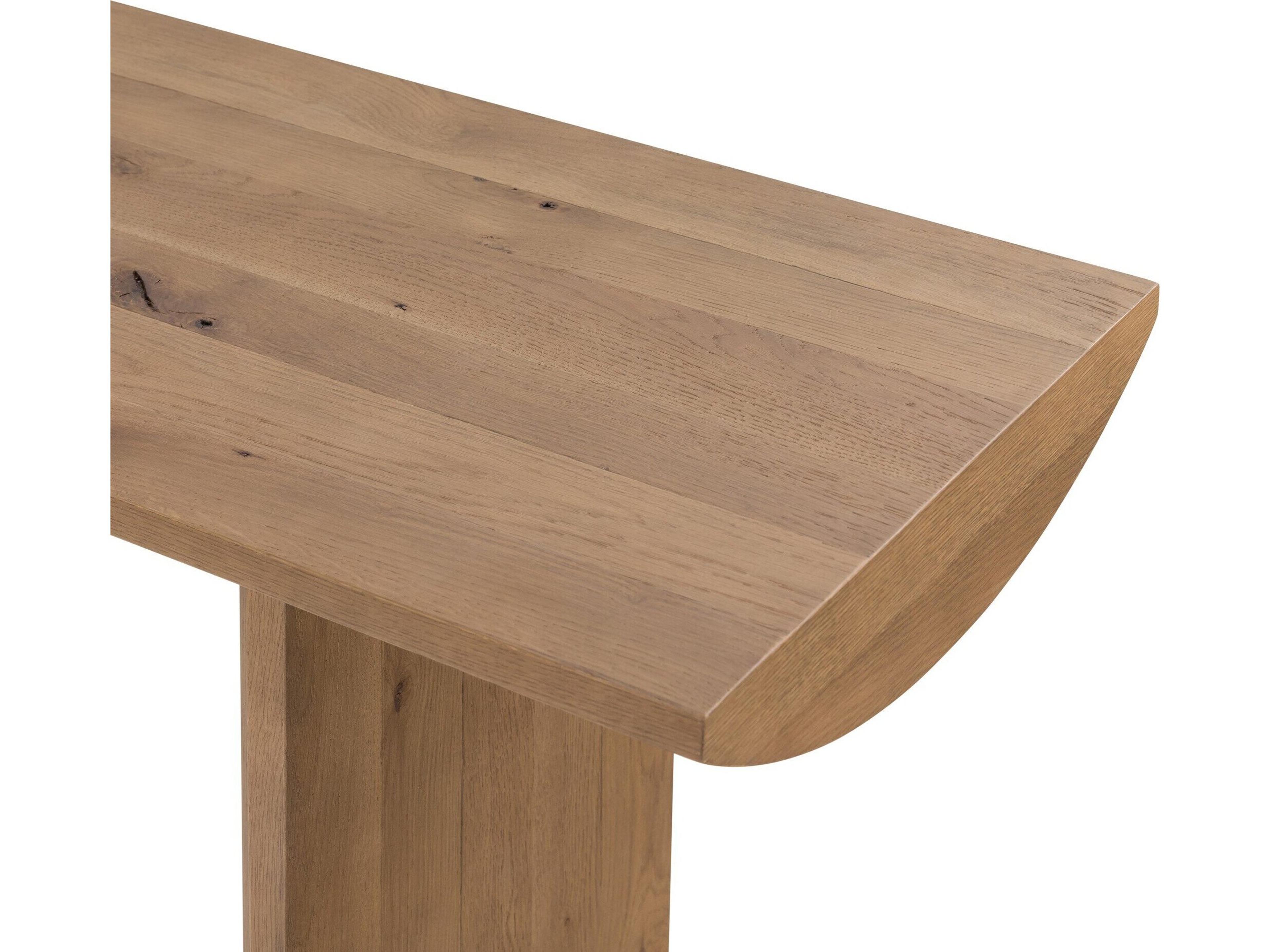 Four Hands Barton Pickford Rectangular Wood Dusted Oak Console Table